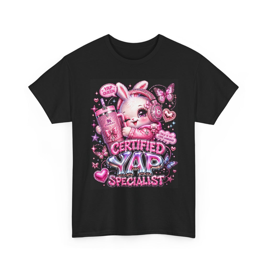 ✨💖CERTIFIED YAP SPECIALIST BUNNY TEE💖✨