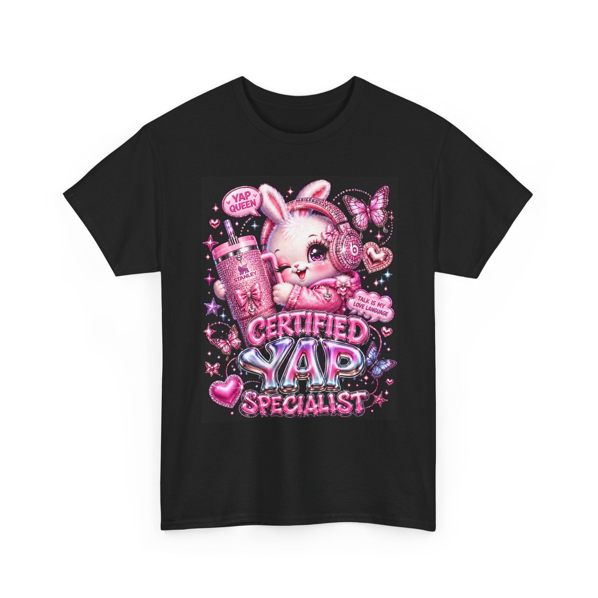 ✨💖CERTIFIED YAP SPECIALIST BUNNY TEE💖✨