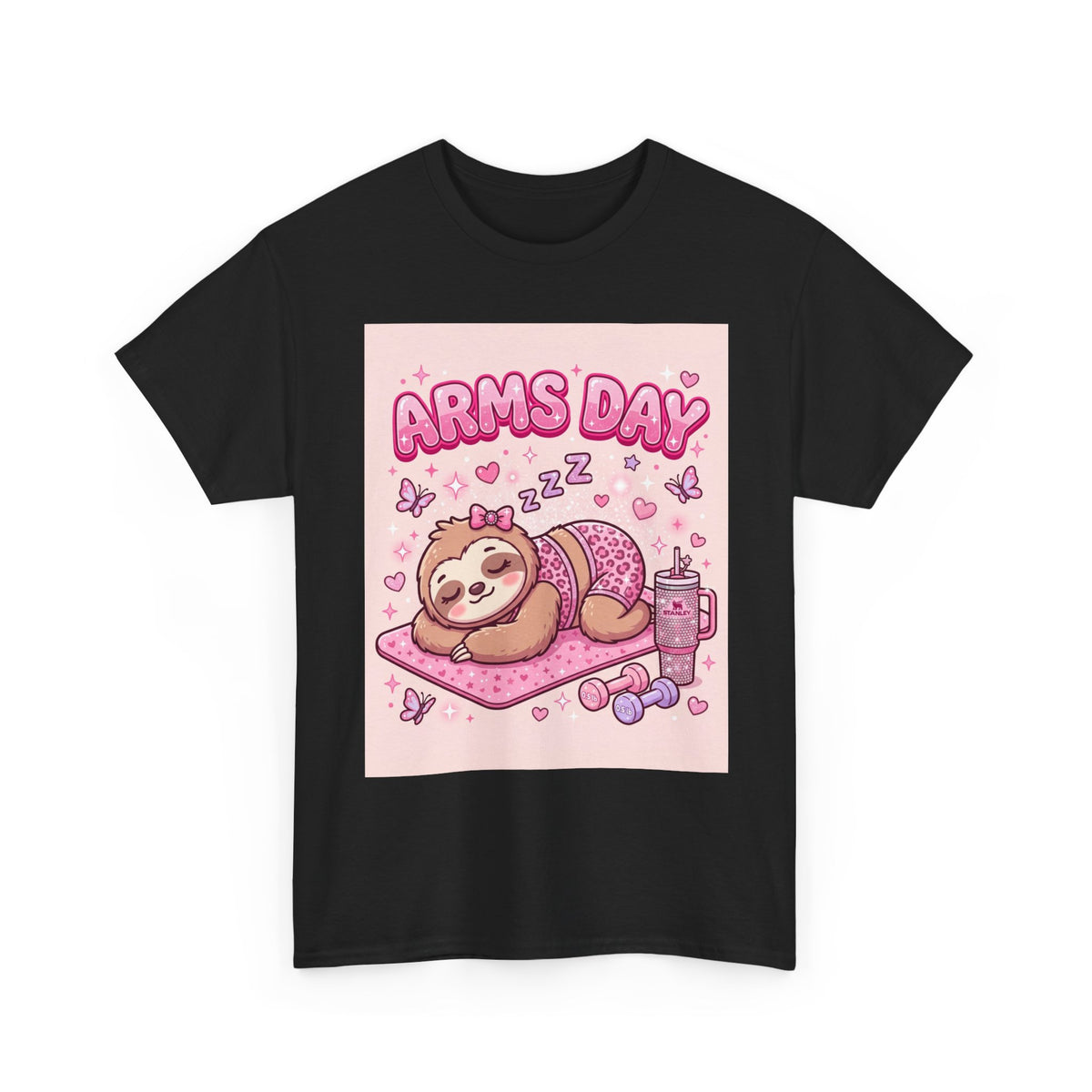 Arms Day Sloth Tee ✨💅