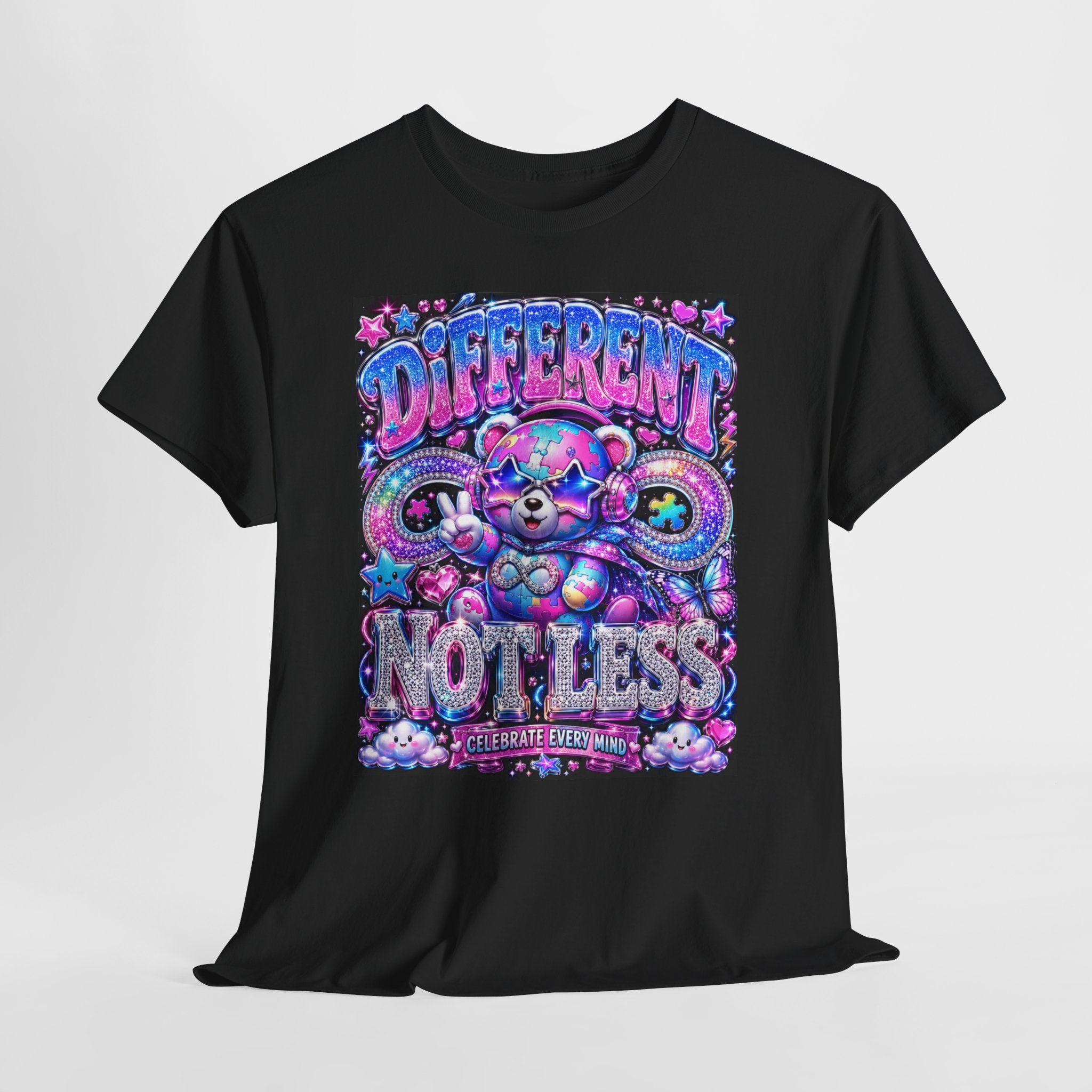 ✨ Different Not Less — Celebrate Every Mind Tee 💖 ✨