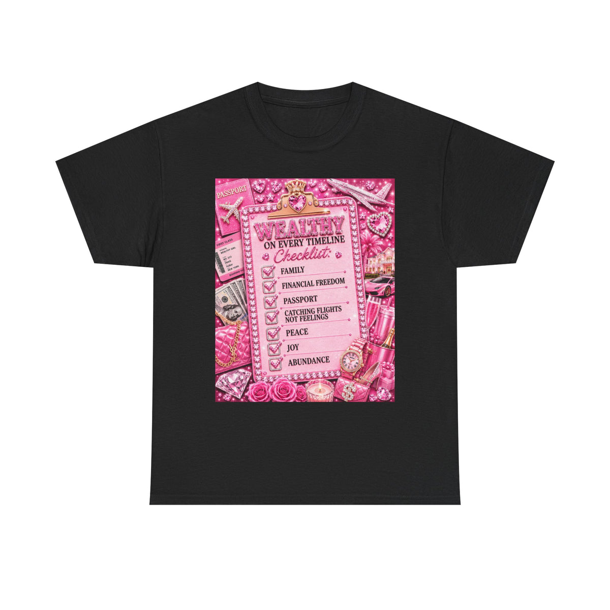 Wealthy On Every Timeline Tee