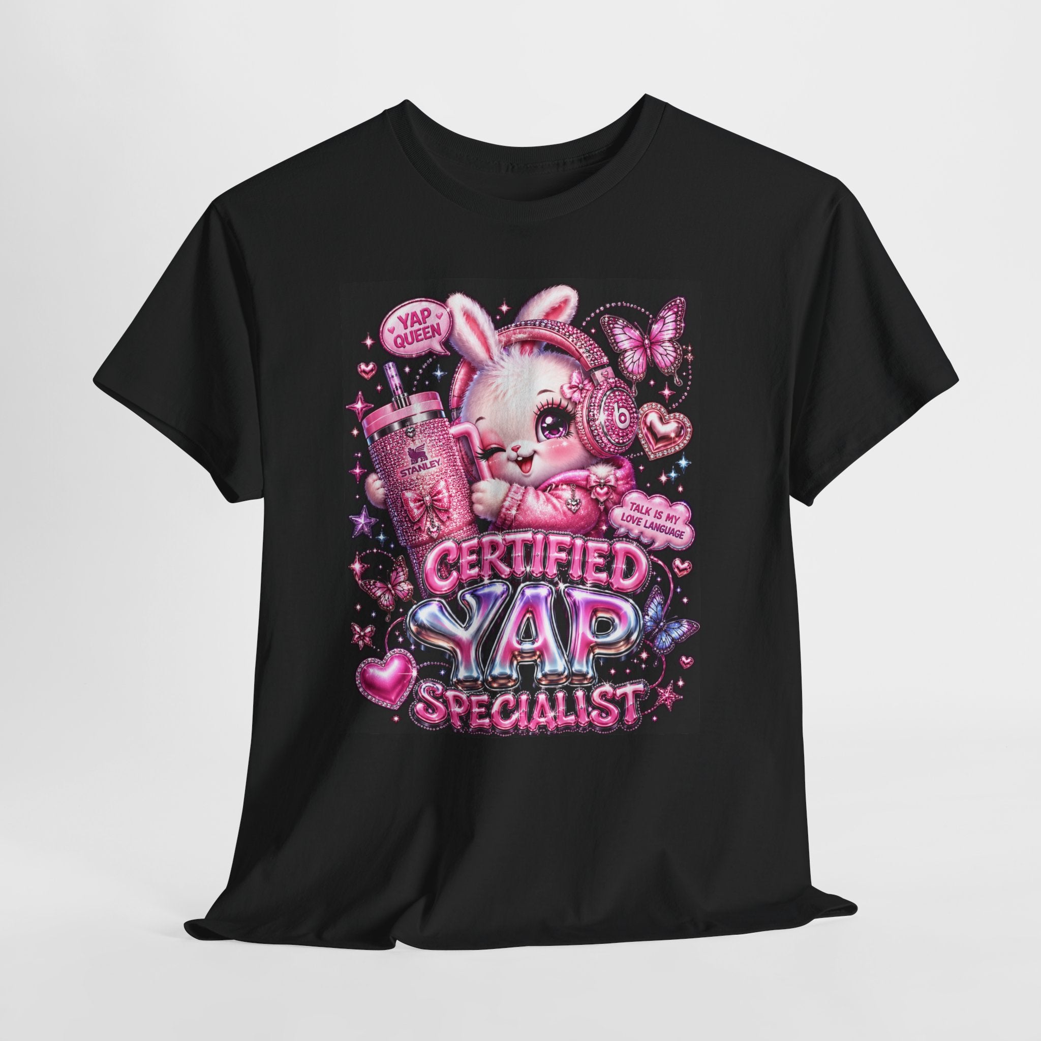 ✨💖CERTIFIED YAP SPECIALIST BUNNY TEE💖✨