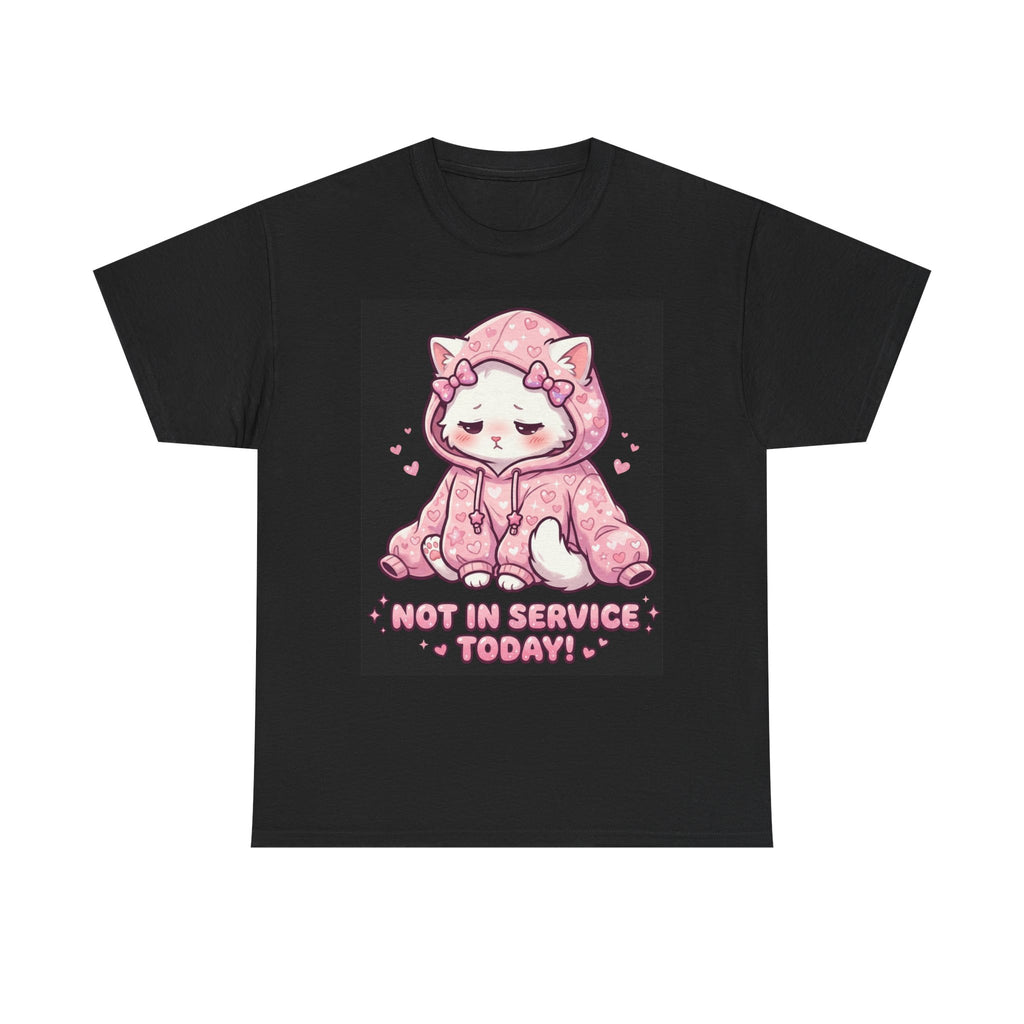 Not In Service Today! Kitty Tee 🐱💗
