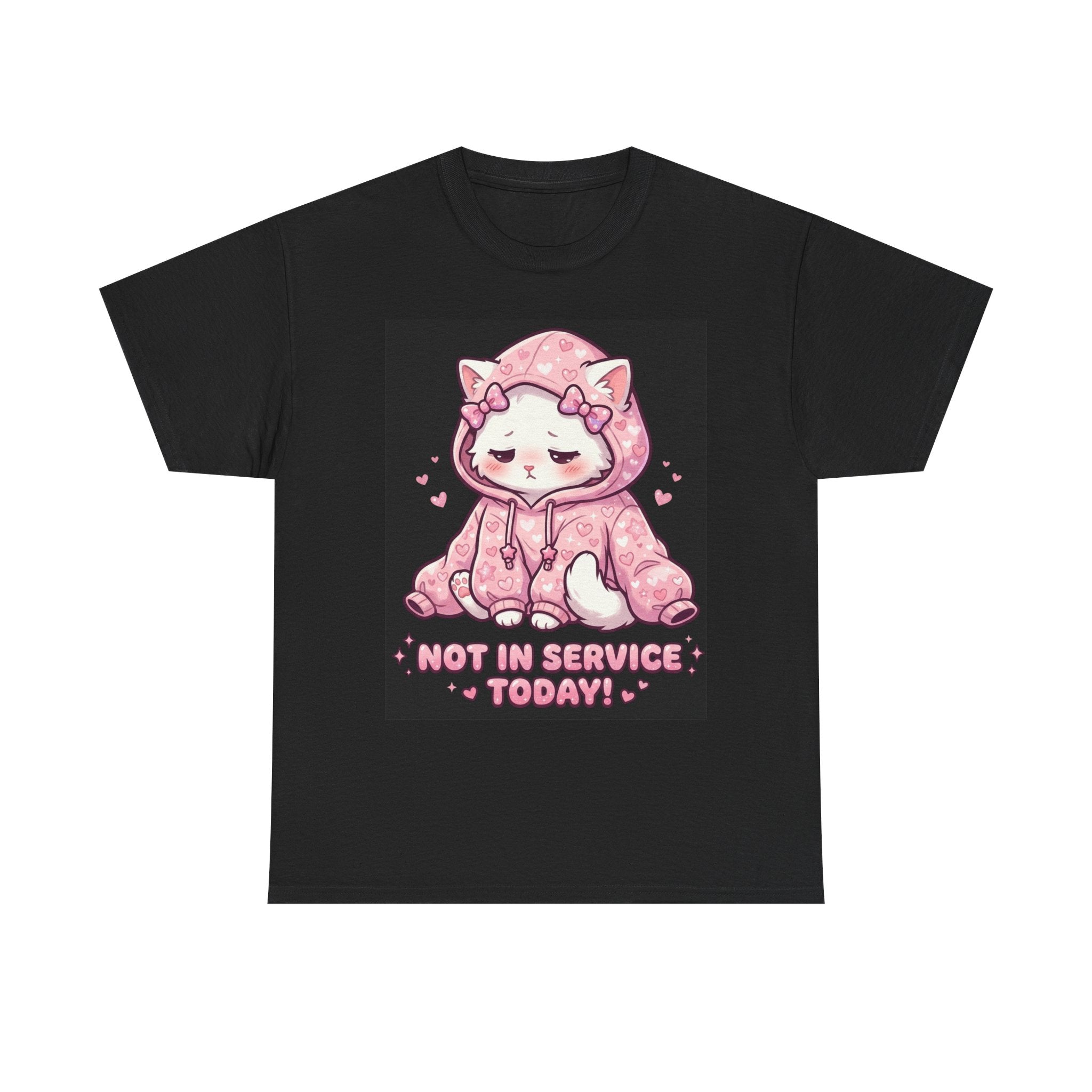 Not In Service Today! Kitty Tee 🐱💗