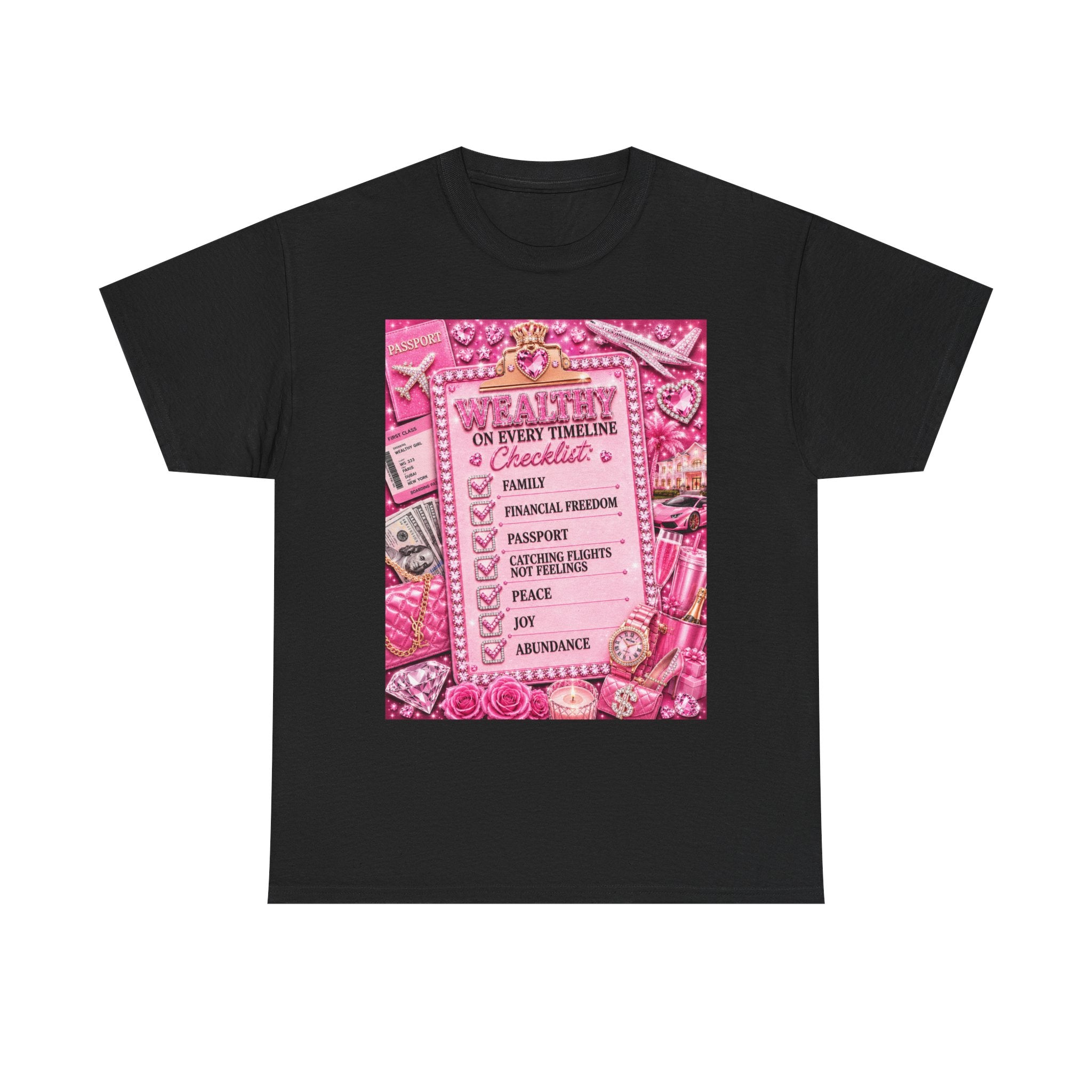 Wealthy On Every Timeline Tee