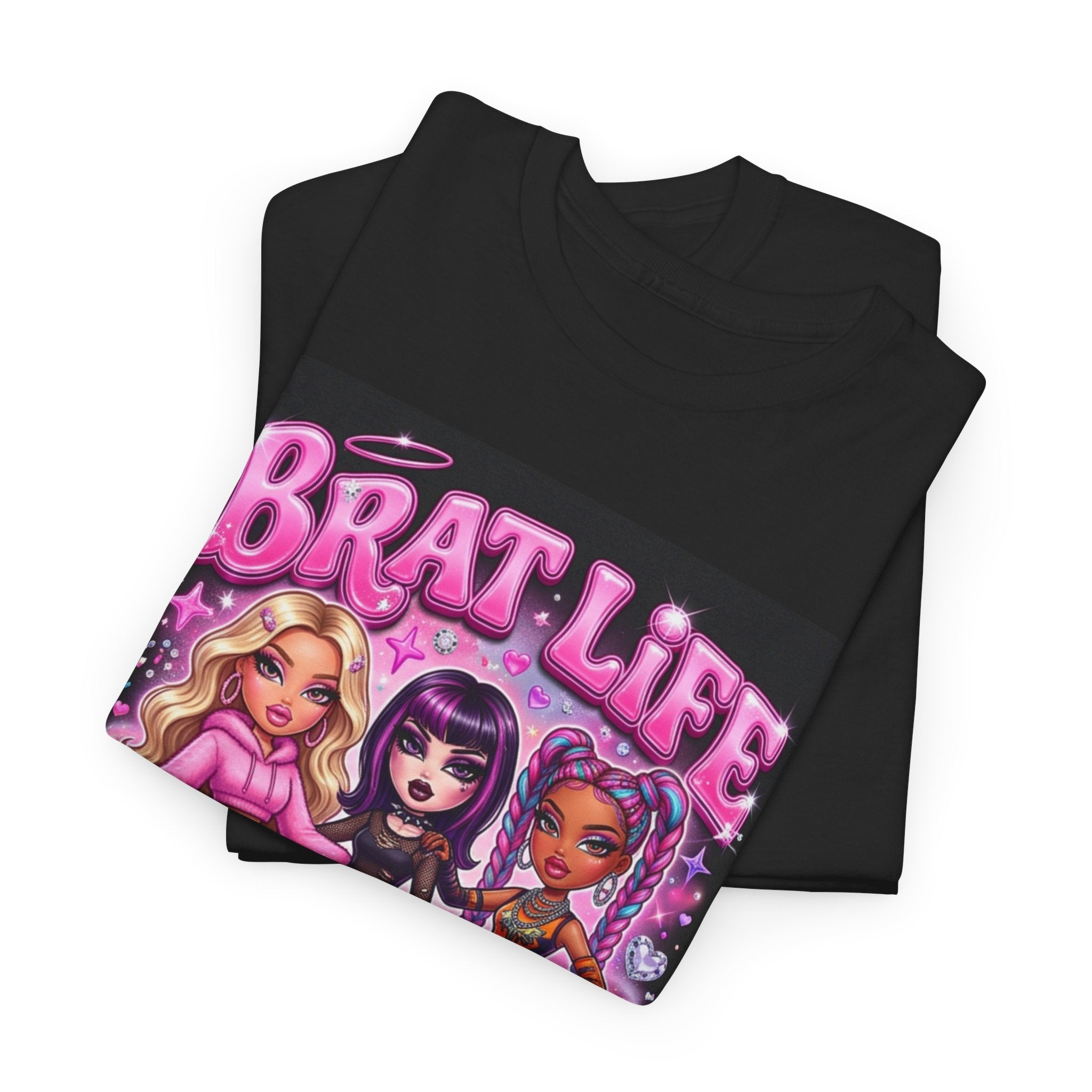 Brat Life Y2K Tee 💖✨