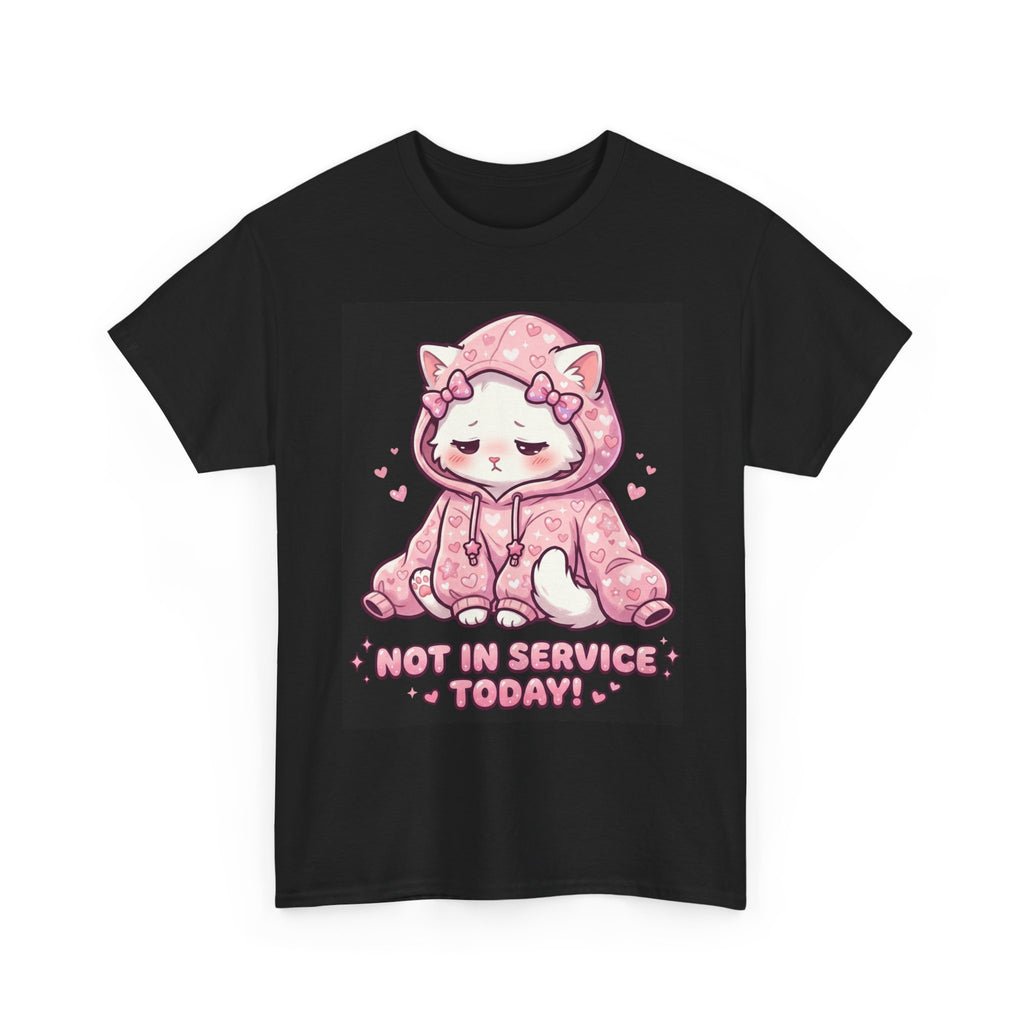 Not In Service Today! Kitty Tee 🐱💗