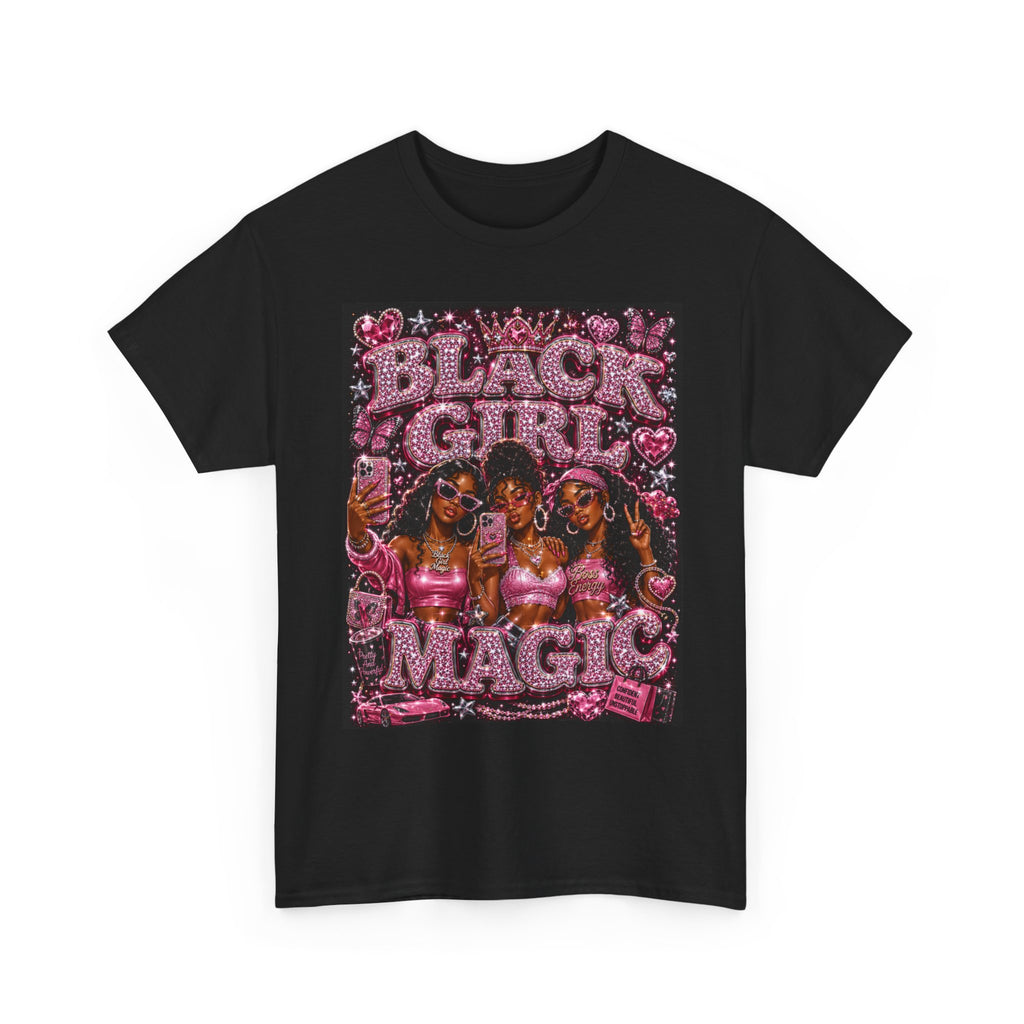 Black Girls Magic Bling Tee ✨👑
