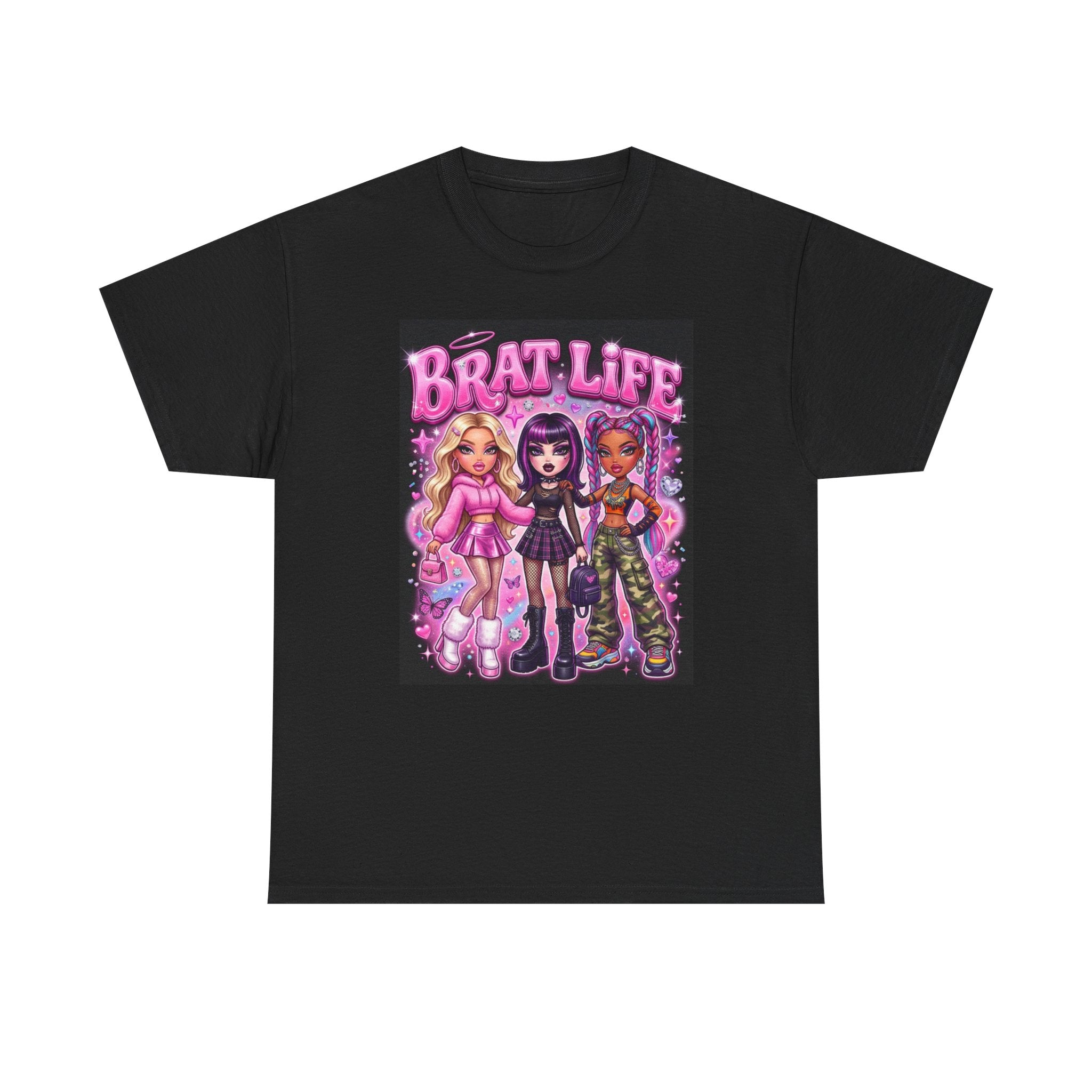 Brat Life Y2K Tee 💖✨