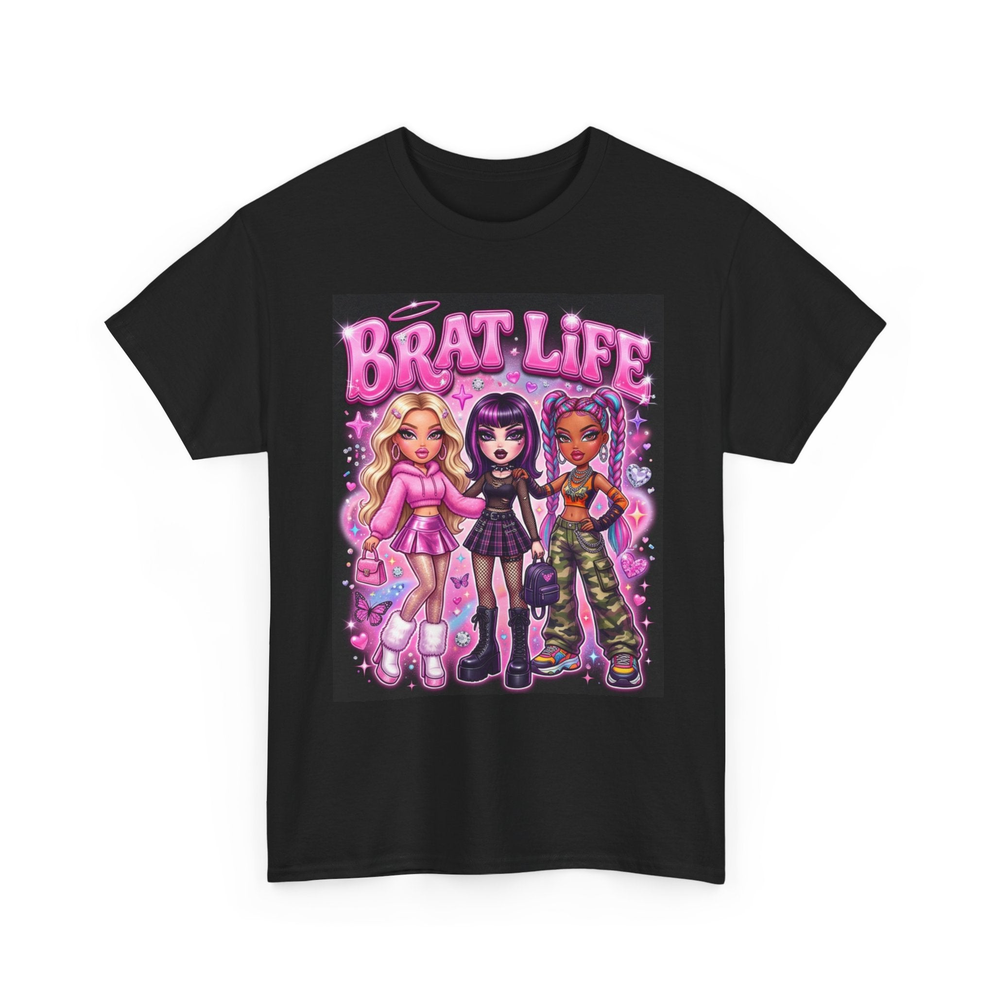 Brat Life Y2K Tee 💖✨