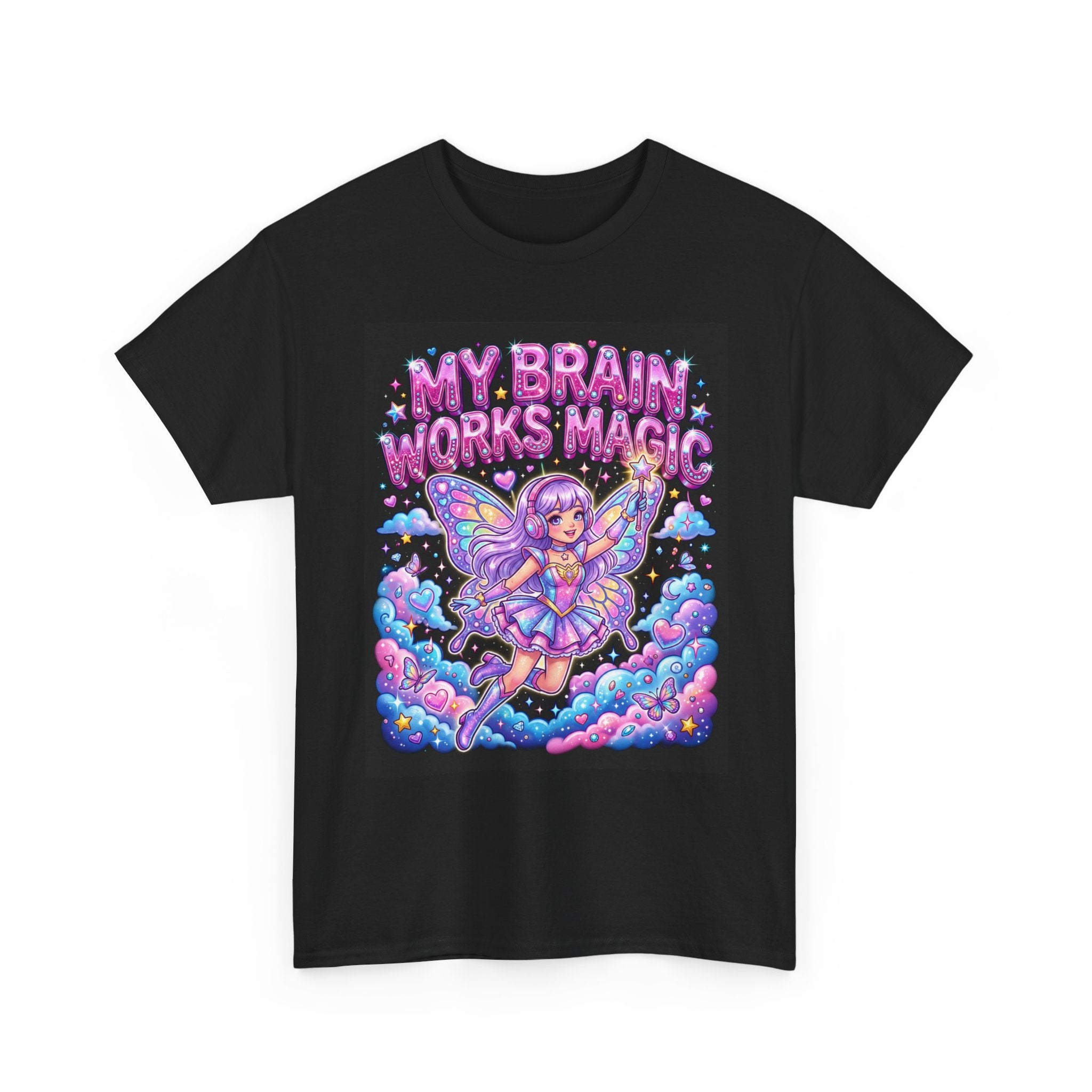 MY BRAIN WORKS MAGIC FAIRY TEE