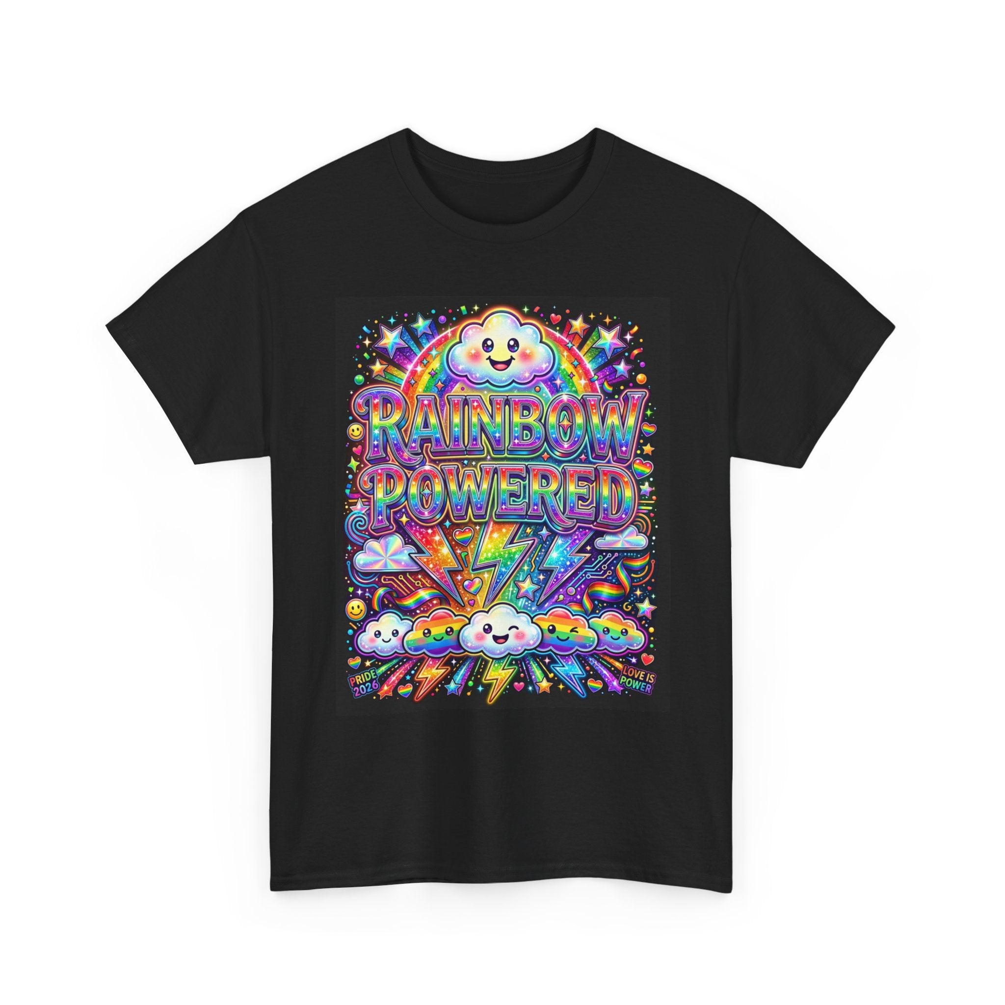 🌈💖✨ Rainbow Powered Pride Tee #3 ✨💖🌈