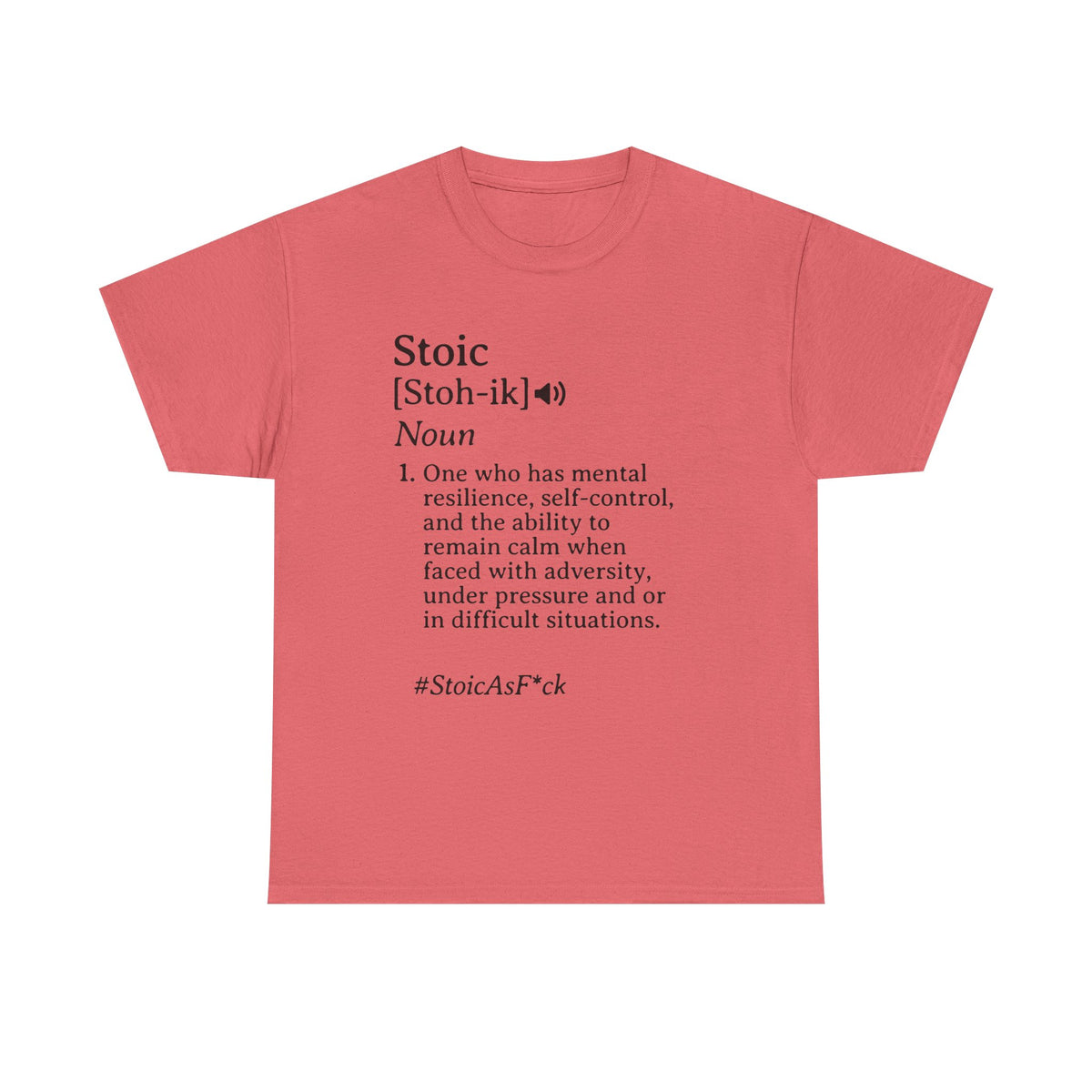 🖤 Stoic Definition Graphic Tee | Unbothered Energy ✨