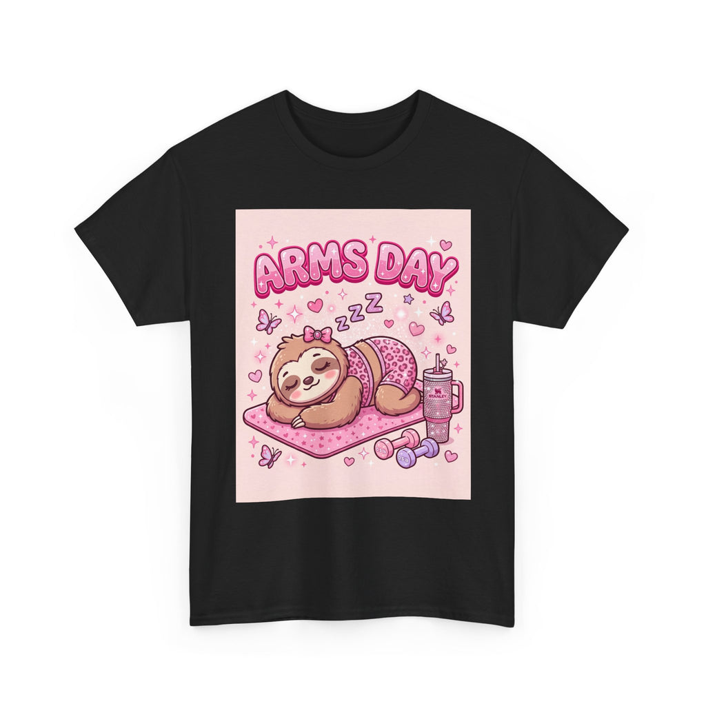 Arms Day Sloth Tee ✨💅