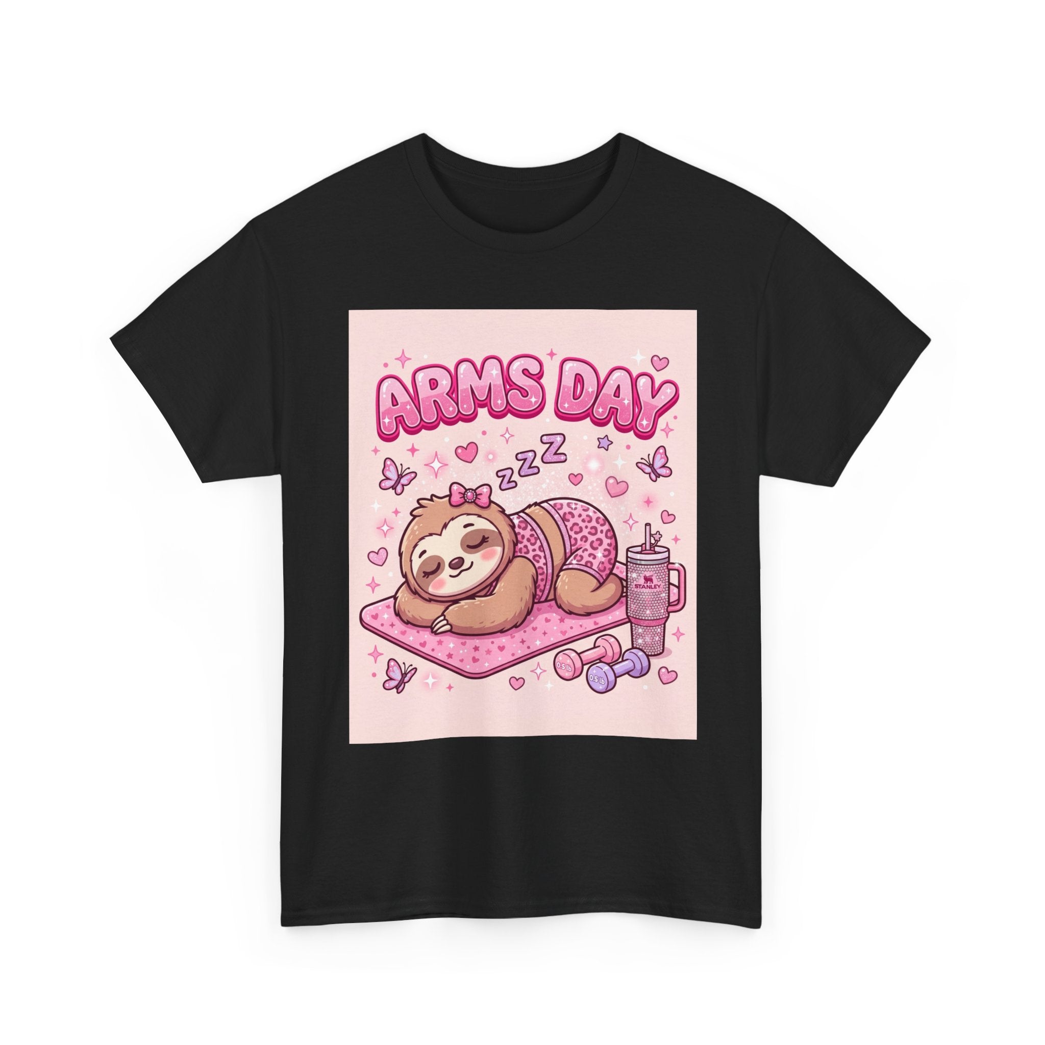 Arms Day Sloth Tee ✨💅