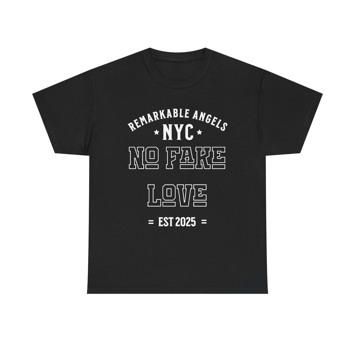 💋🖤 No Fake Love Graphic Tee 🖤💋