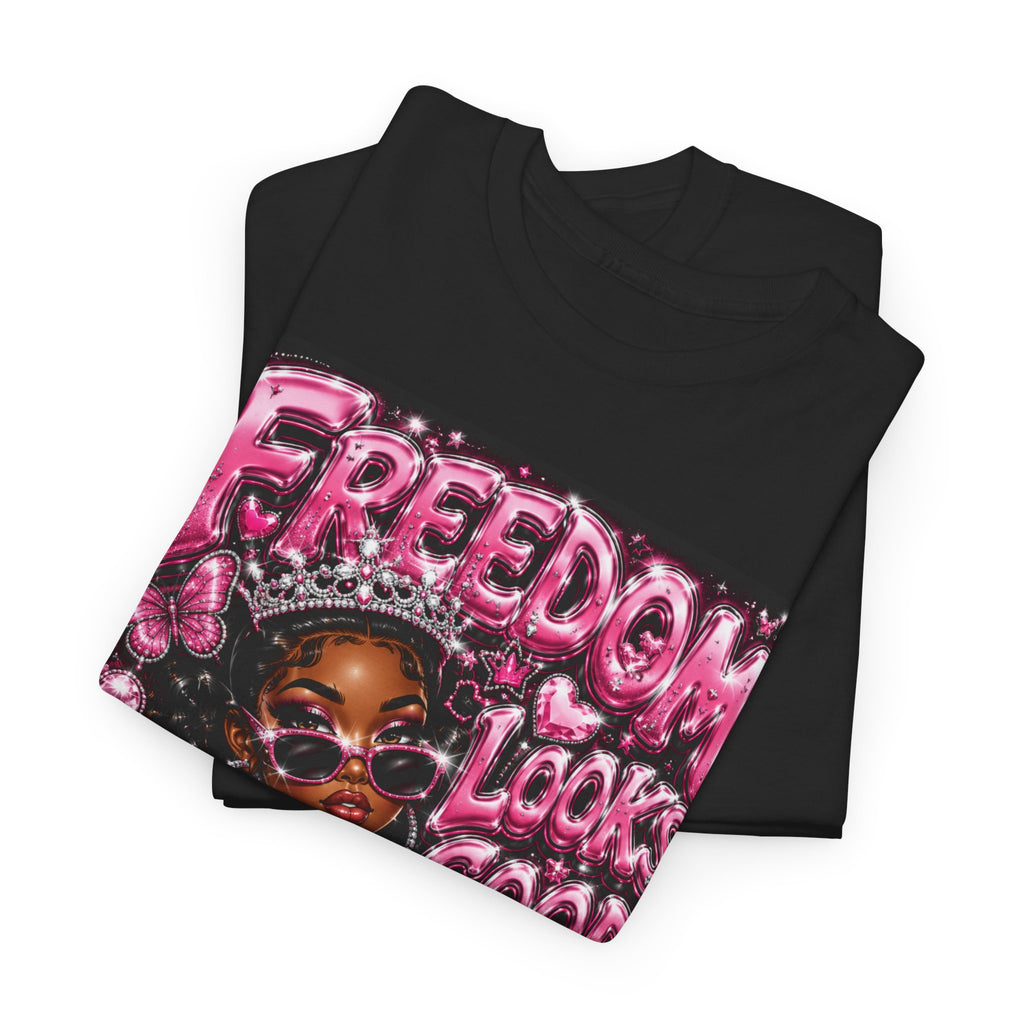 Freedom Looks Good On Me Tee ✊🏾 #1
