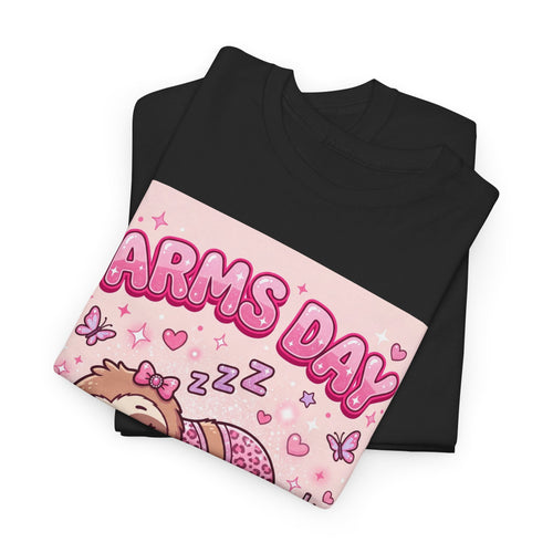 Arms Day Sloth Tee ✨💅