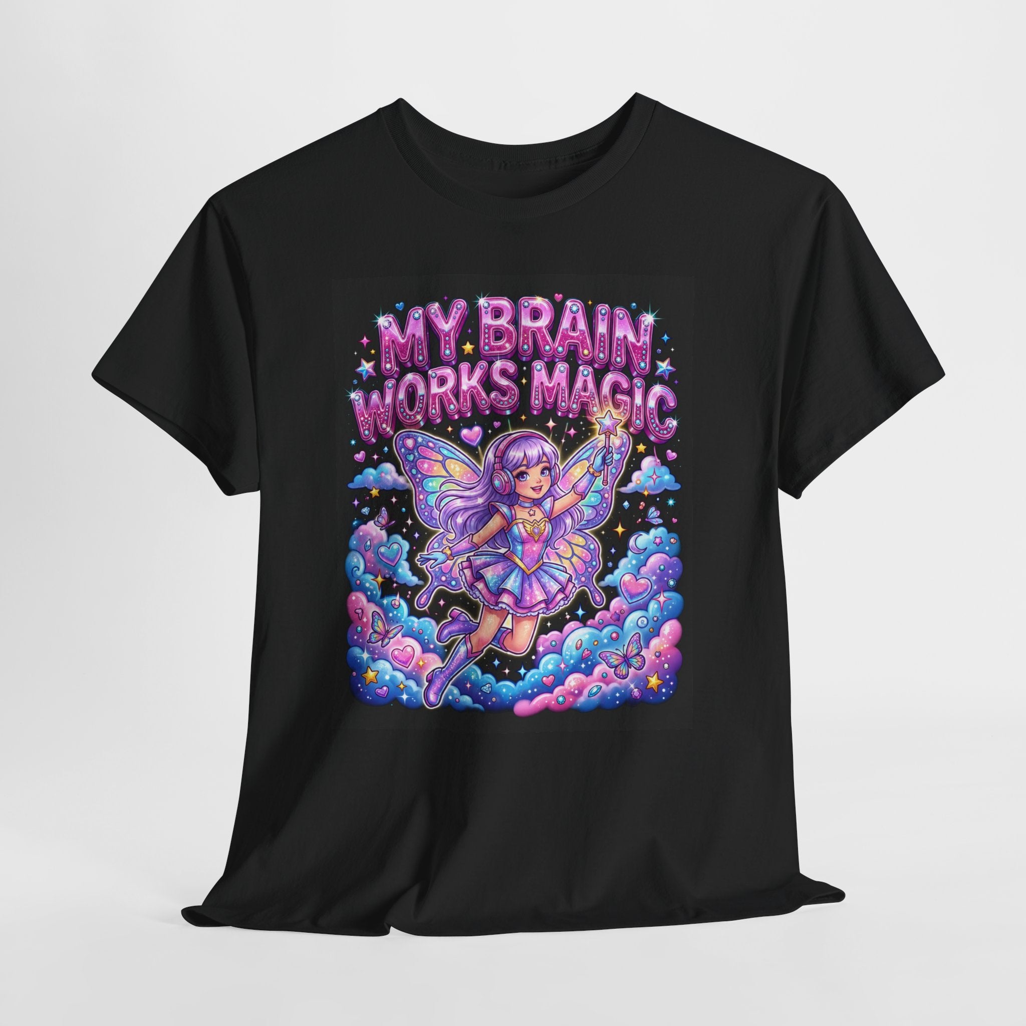 MY BRAIN WORKS MAGIC FAIRY TEE