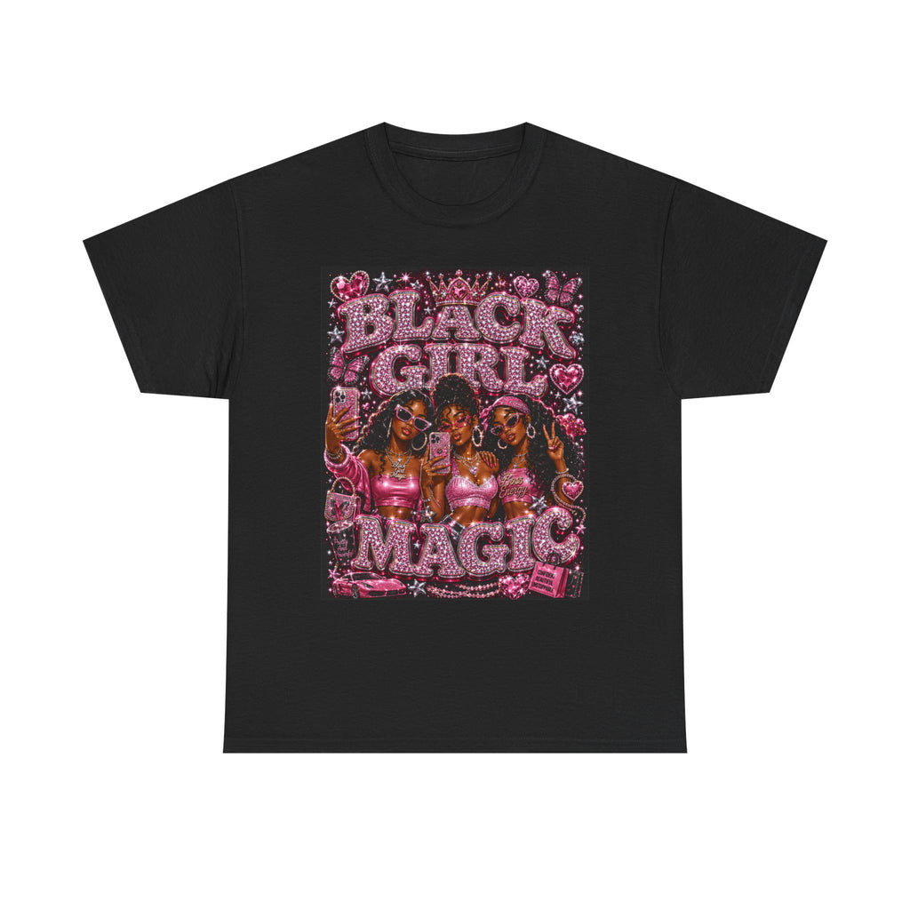 Black Girls Magic Bling Tee ✨👑