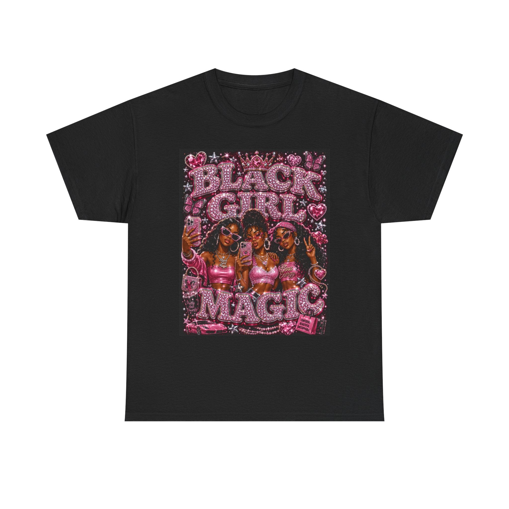 Black Girls Magic Bling Tee ✨👑