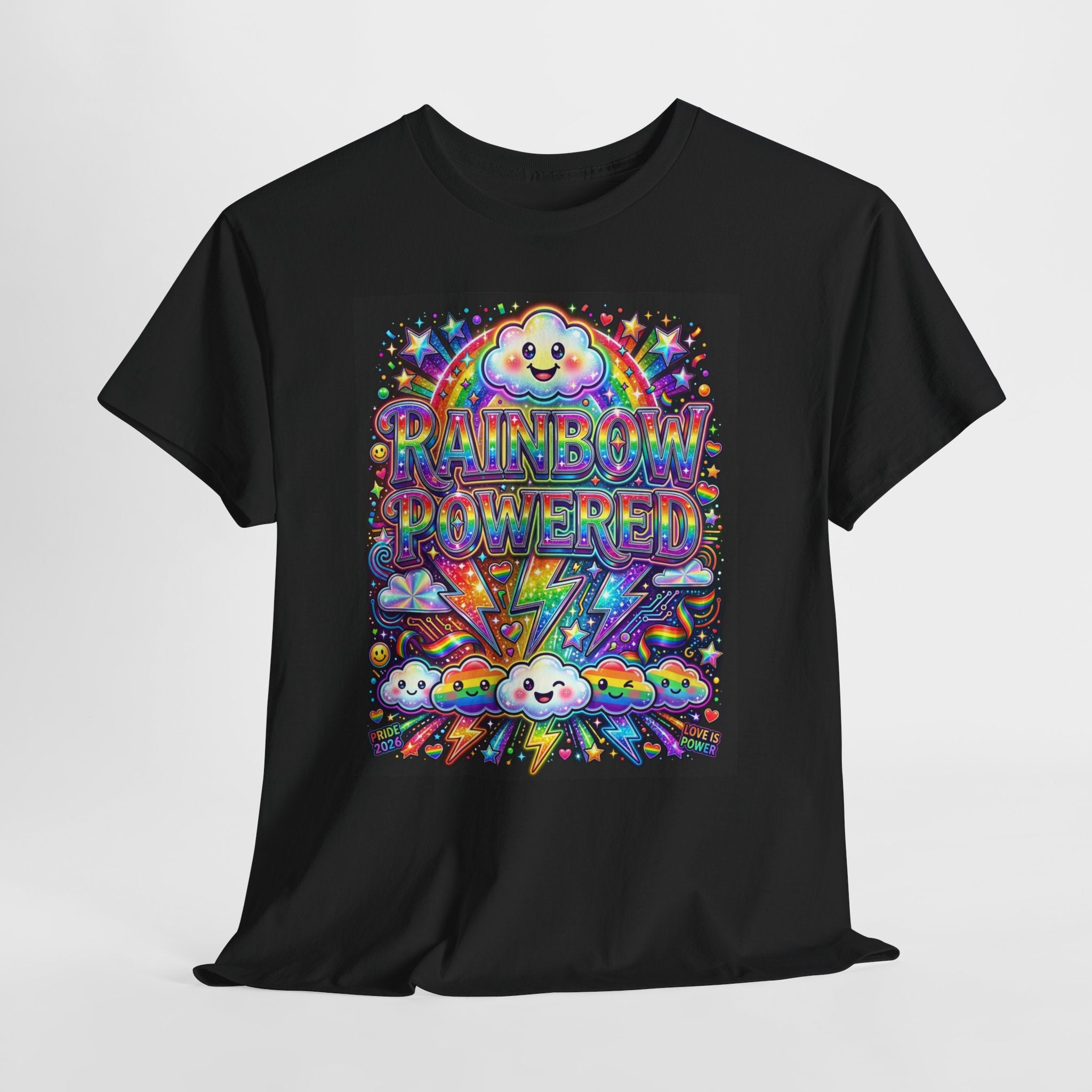 🌈💖✨ Rainbow Powered Pride Tee #3 ✨💖🌈