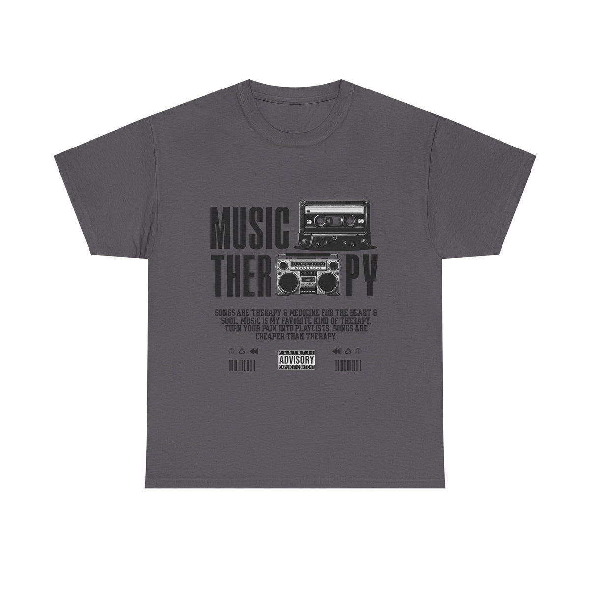 🎧💕 Music Therapy Graphic Tee💕 🎧