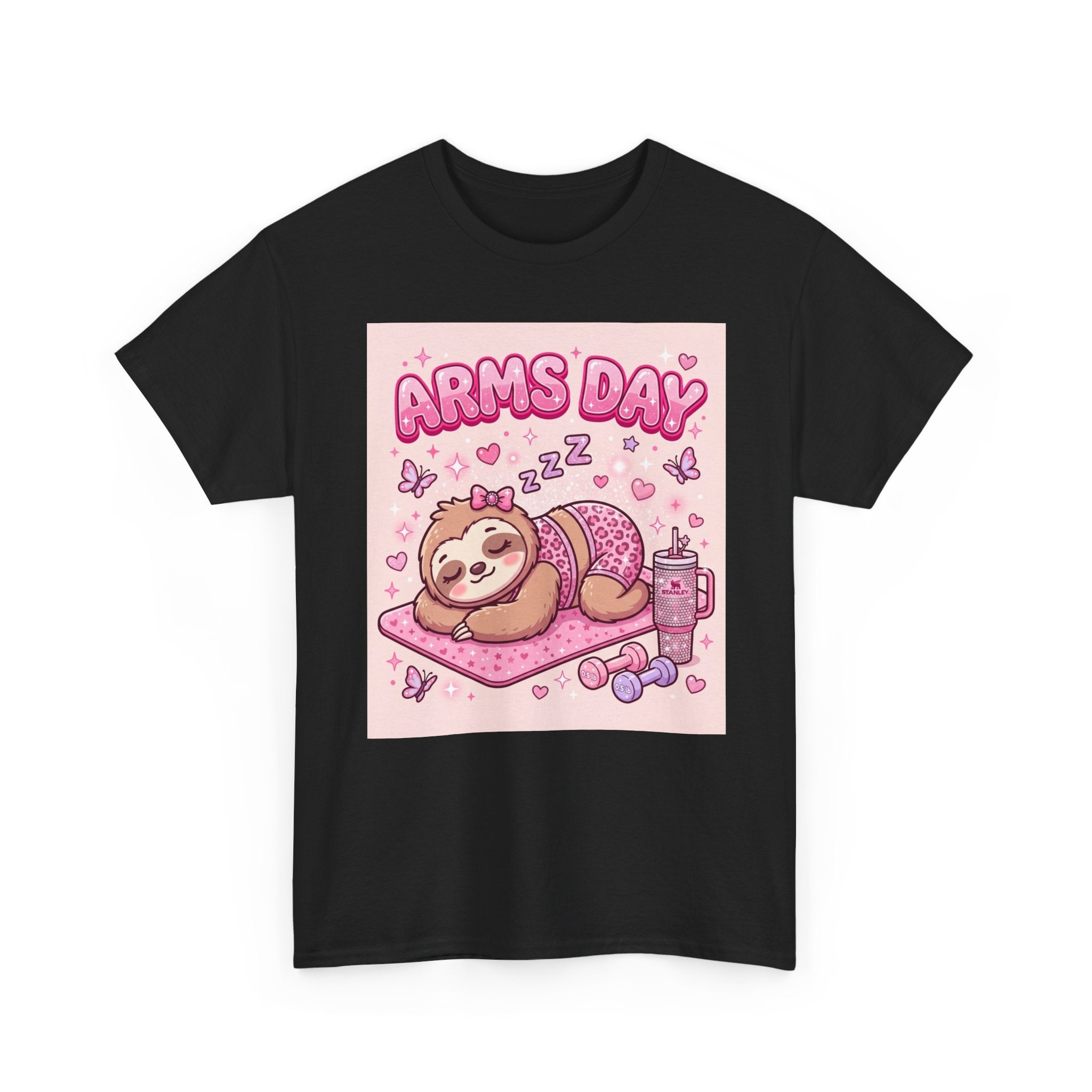 Arms Day Sloth Tee ✨💅