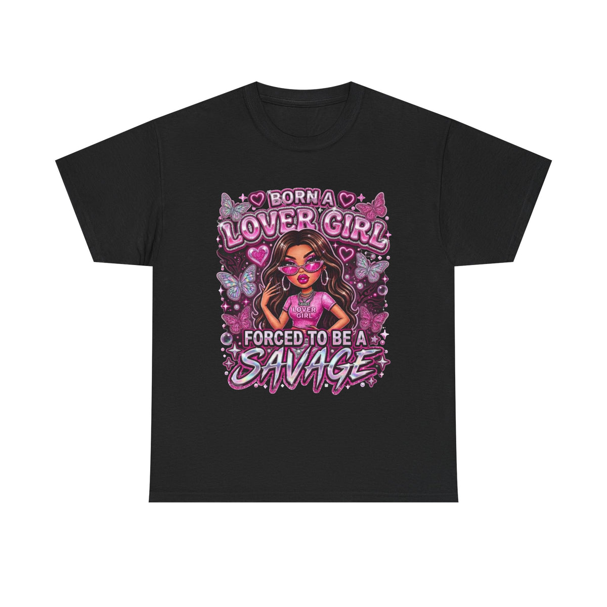LOVER GIRL SAVAGE TEE 💔➡️🔥