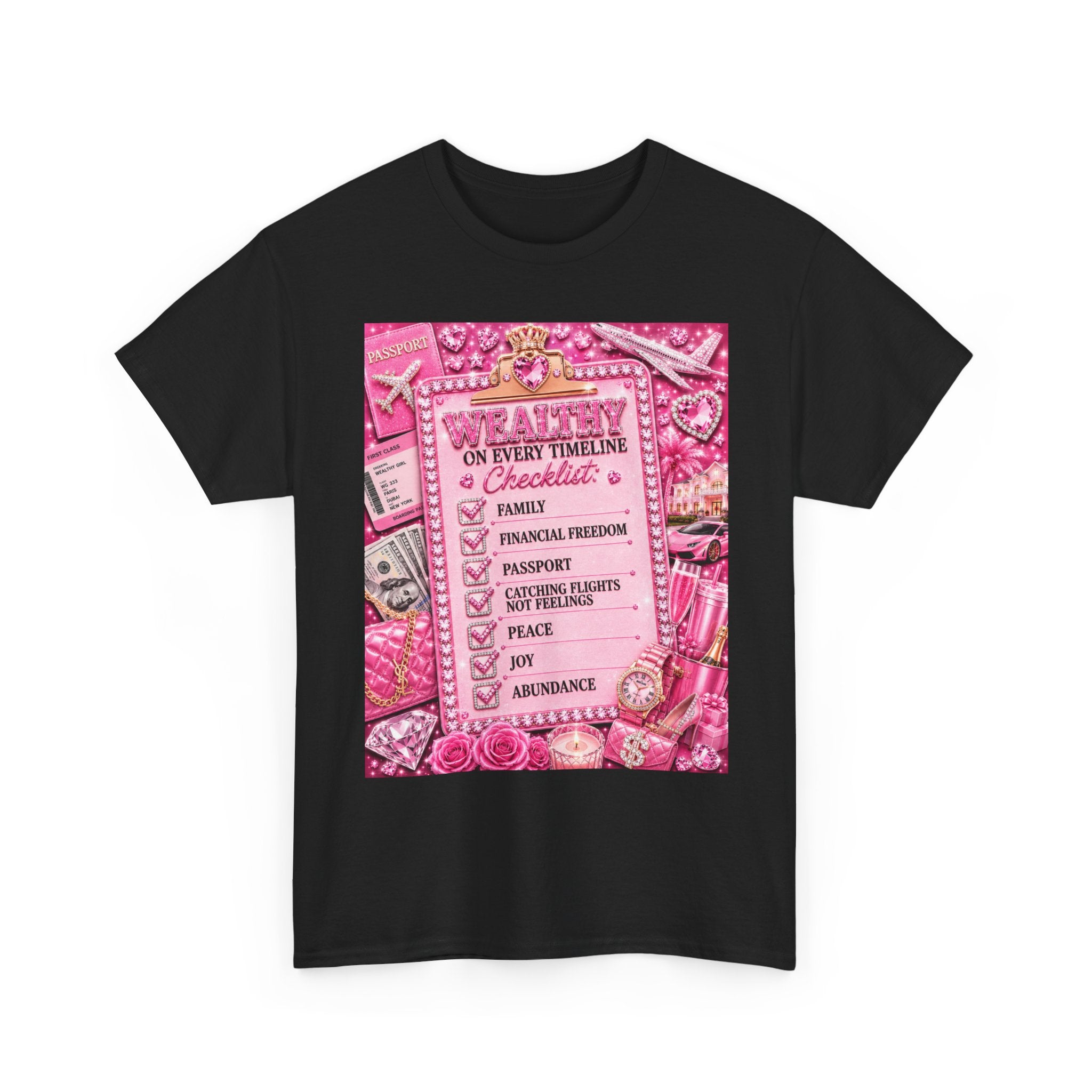 Wealthy On Every Timeline Tee