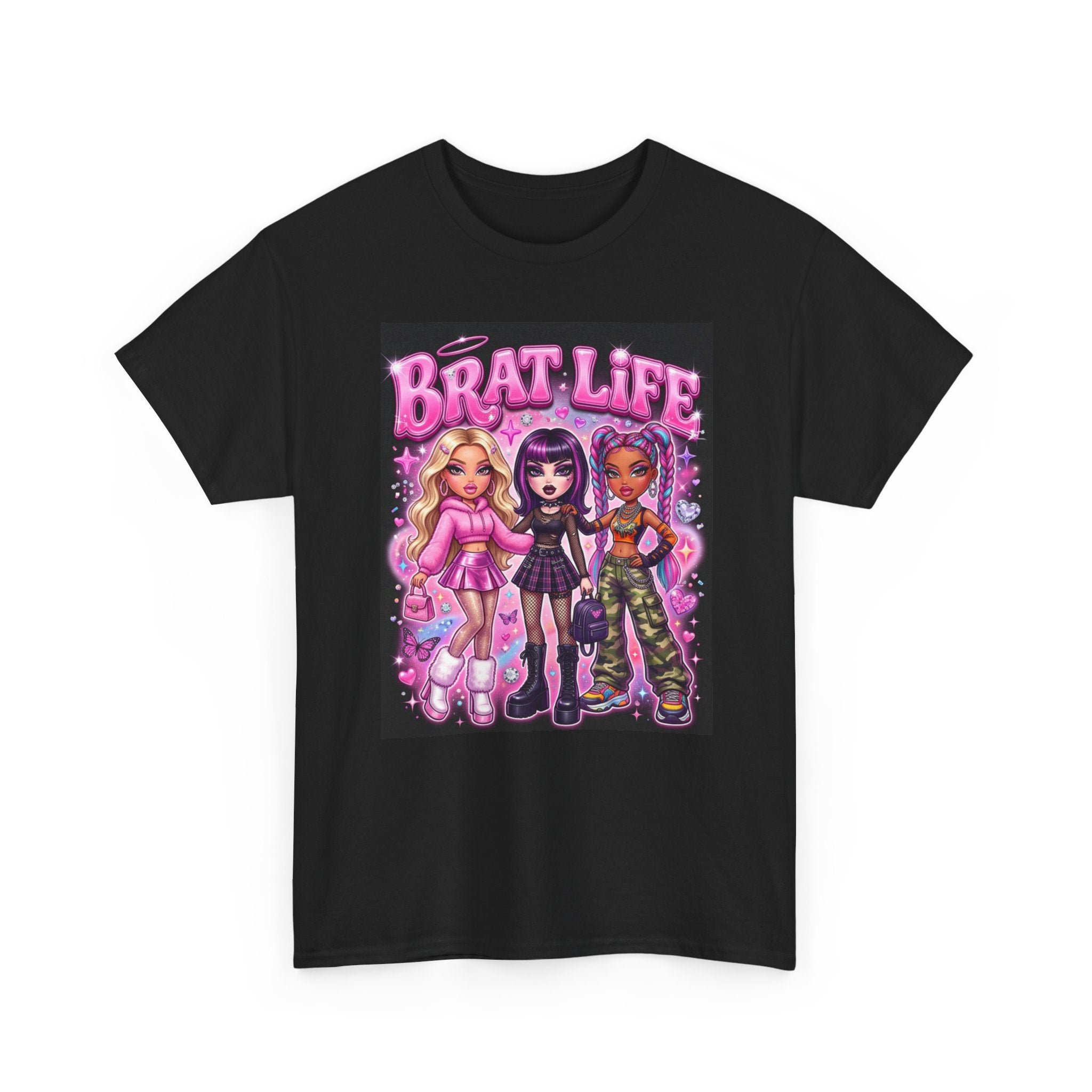 Brat Life Y2K Tee 💖✨