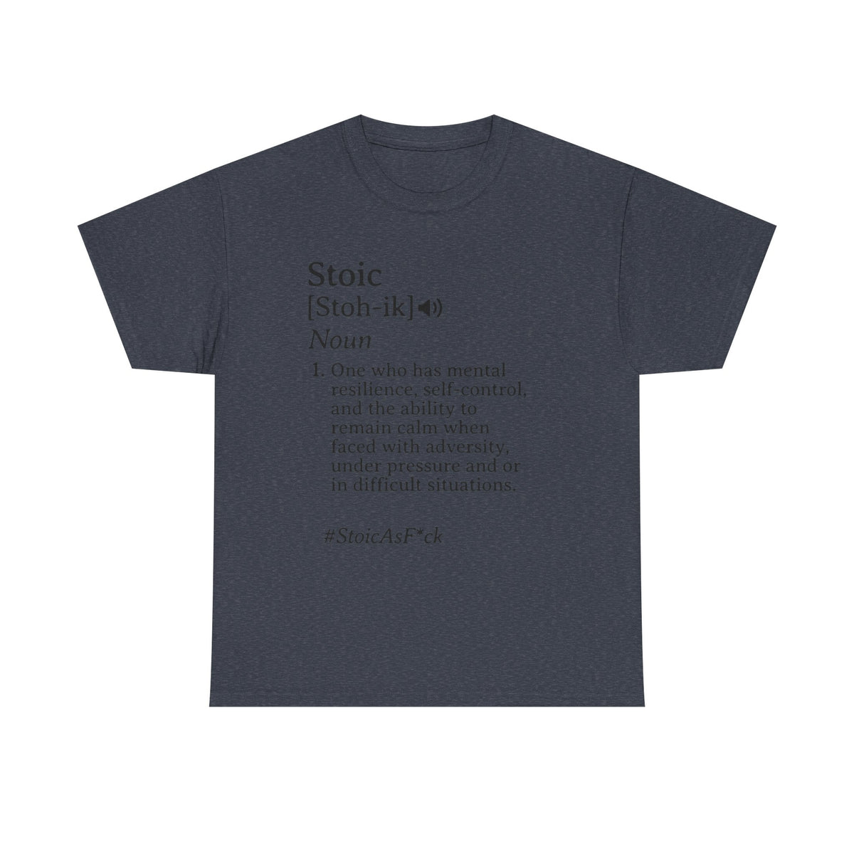 🖤 Stoic Definition Graphic Tee | Unbothered Energy ✨