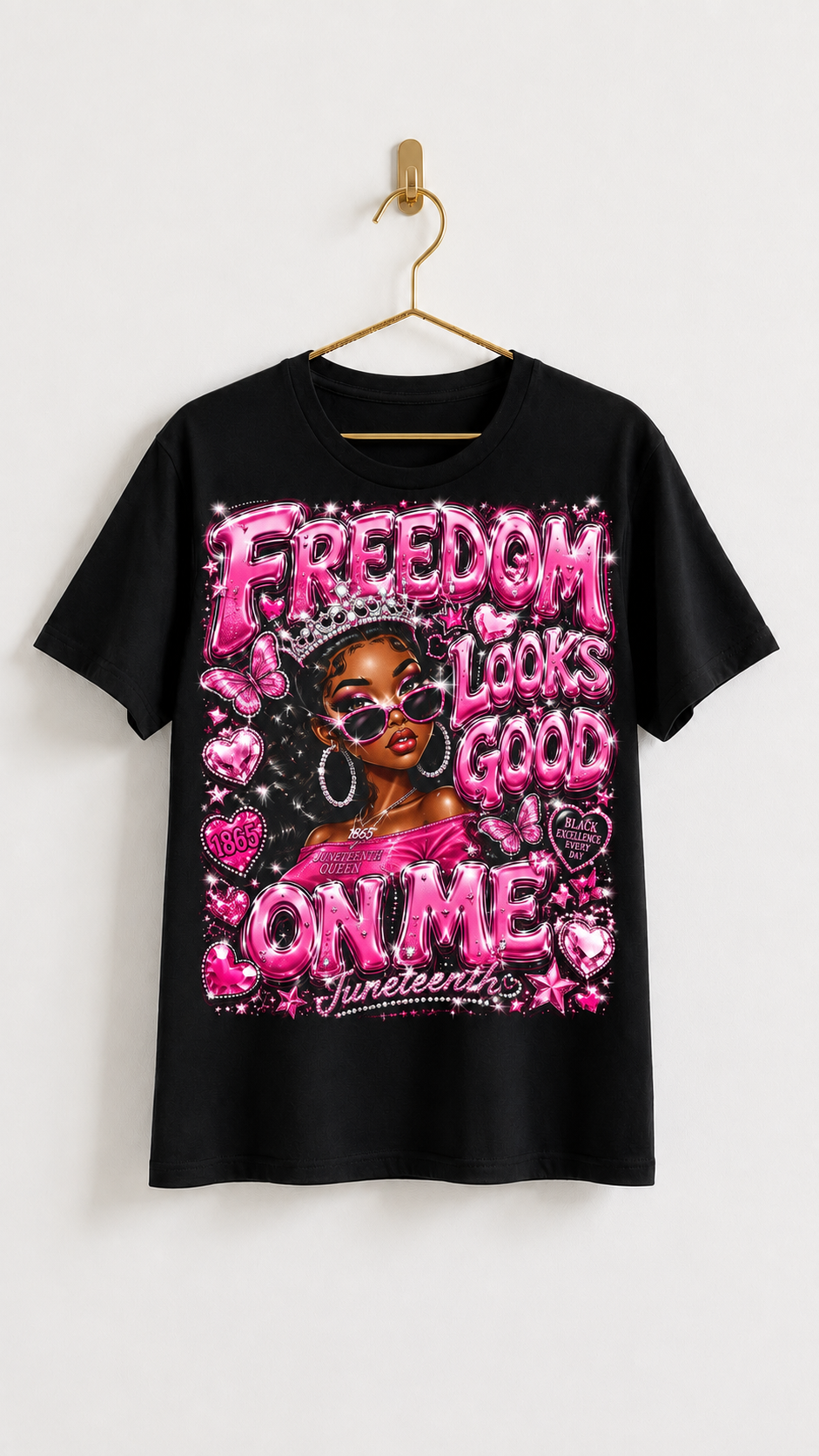 Freedom Looks Good On Me Tee ✊🏾 #1