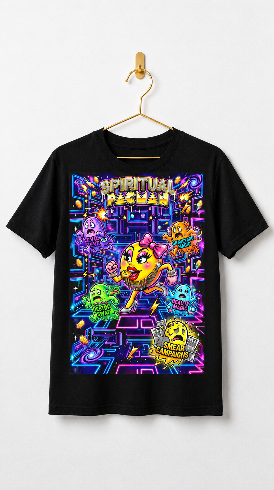 SPIRITUAL PACMAN RETRO TEE ✨✨✨✨ #2