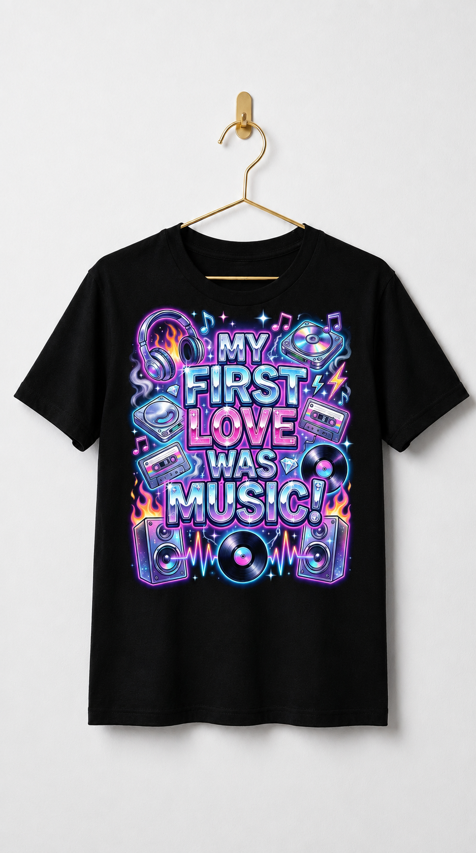 My First Love Was Music Tee 🎧✨
