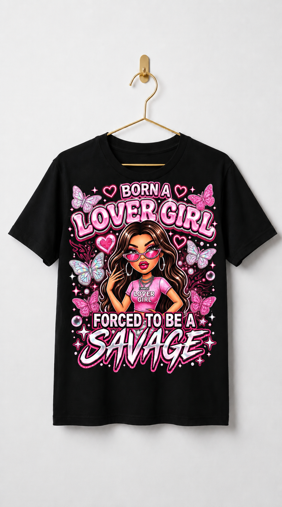 LOVER GIRL SAVAGE TEE 💔➡️🔥