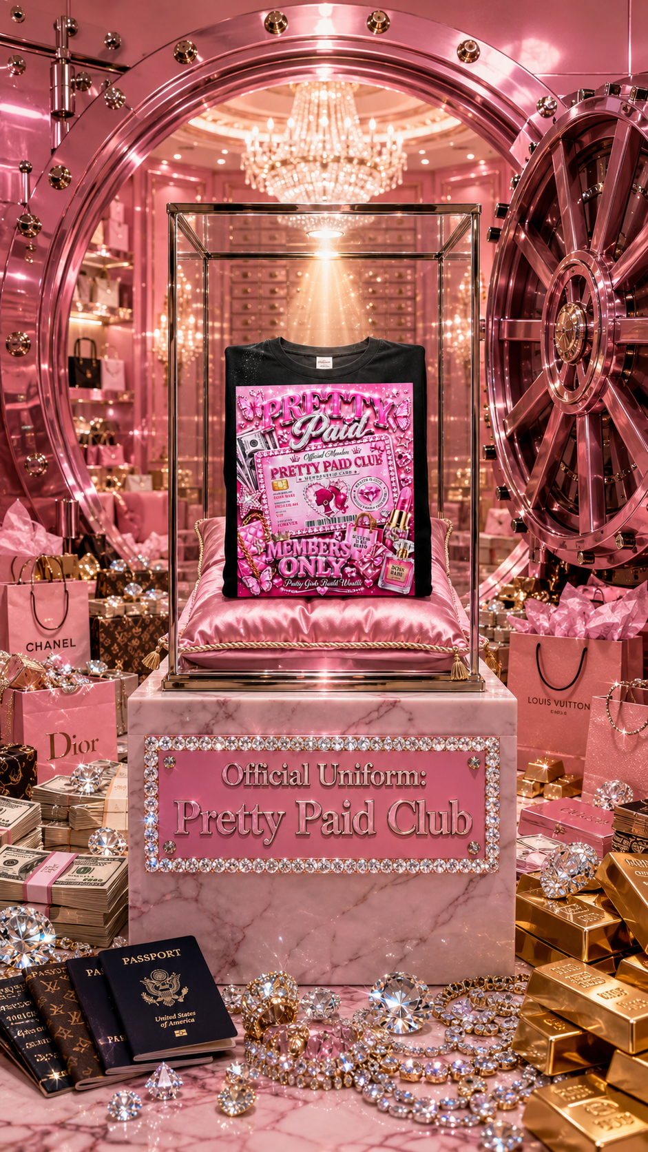 Pretty Paid Club Tee