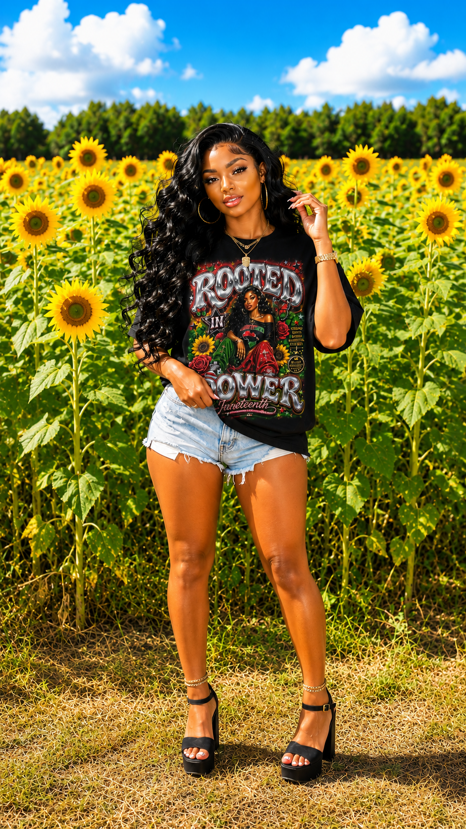 Rooted In Power Tee #2