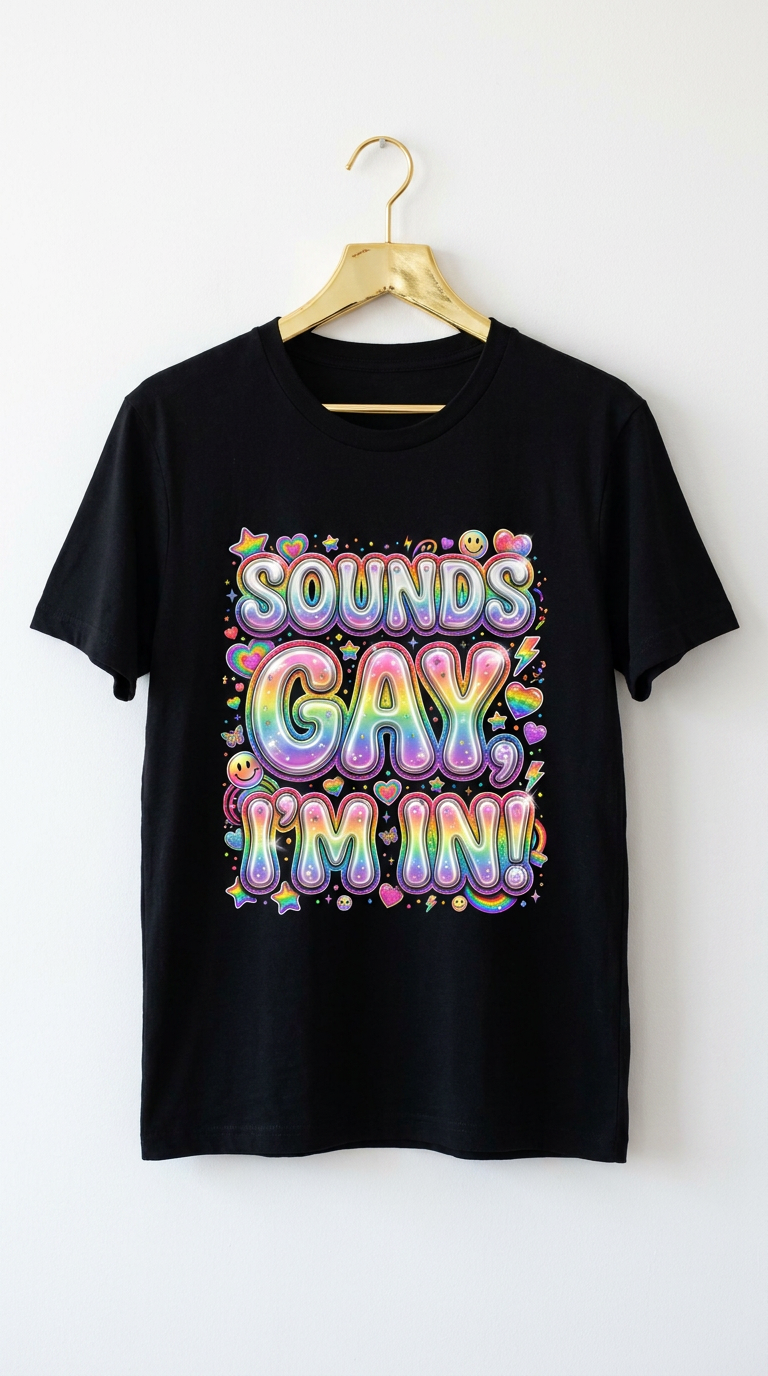 🌈💖✨Sounds Gay, I’m In Pride Tee✨ 💖🌈