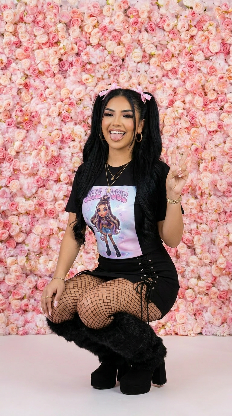 The Muse Brat Collection Tee- Doll #3 💅💖✨