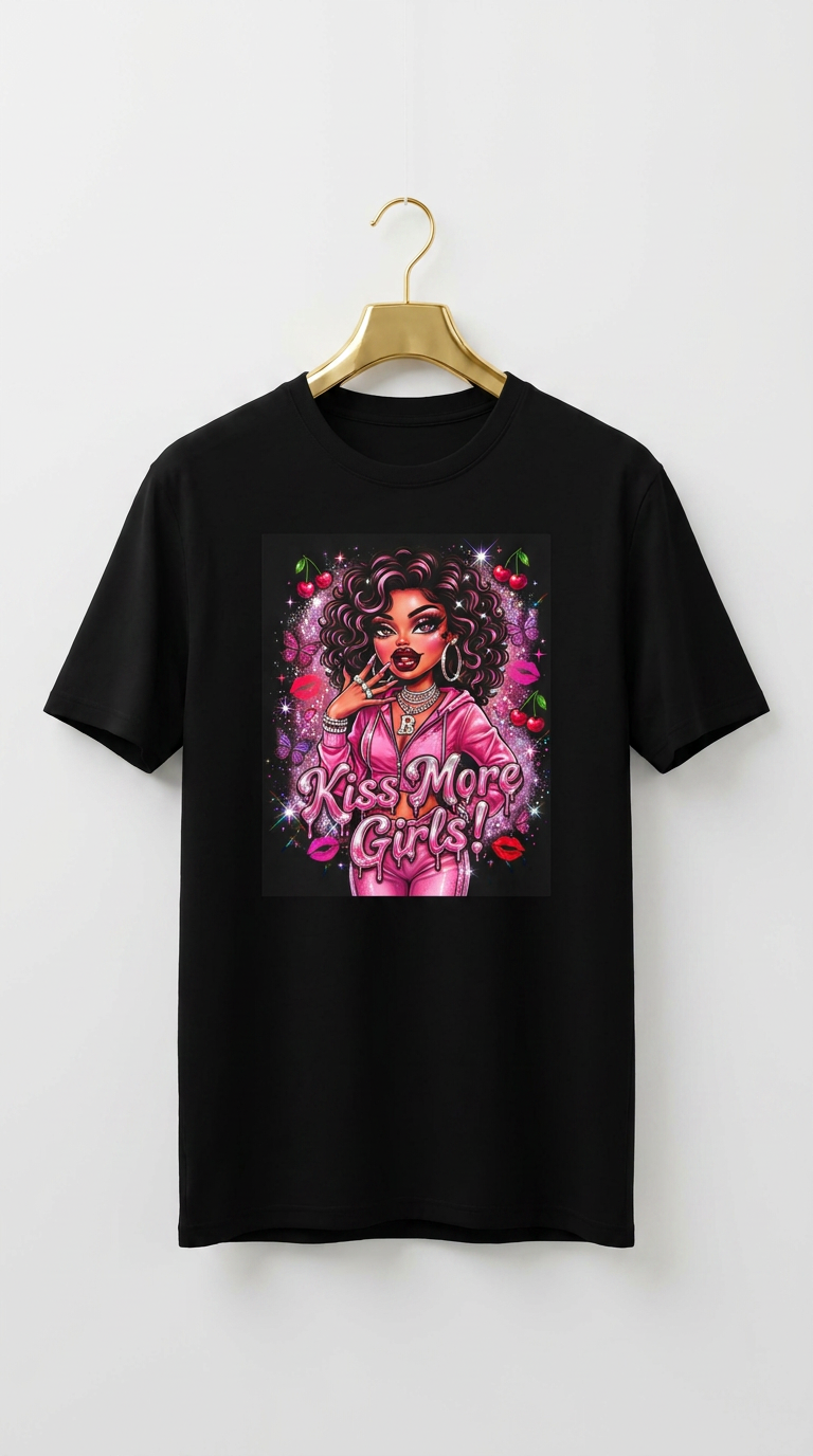 KISS MORE GIRLS! TEE 💋💖 #1