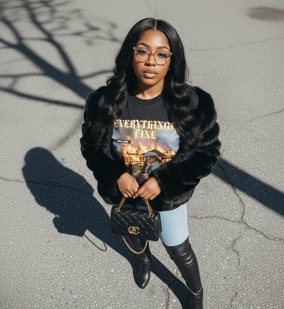 EVERYTHING'S FINE TEE