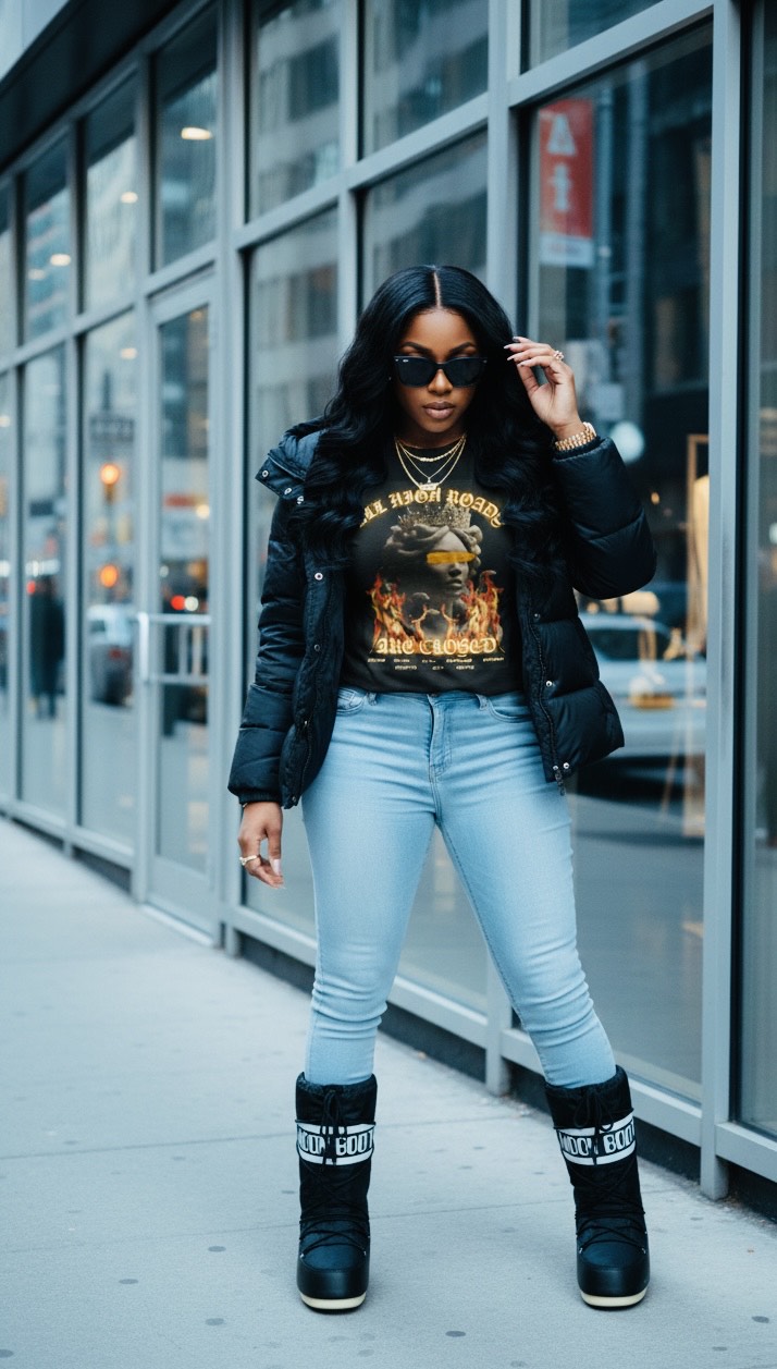ALL HIGH ROADS ARE CLOSED - MEDUSA TEE 🐍💋🔥