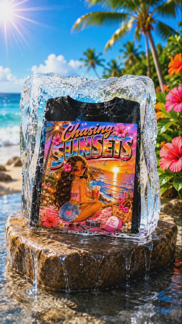 Chasing Sunsets Vintage Tee #4