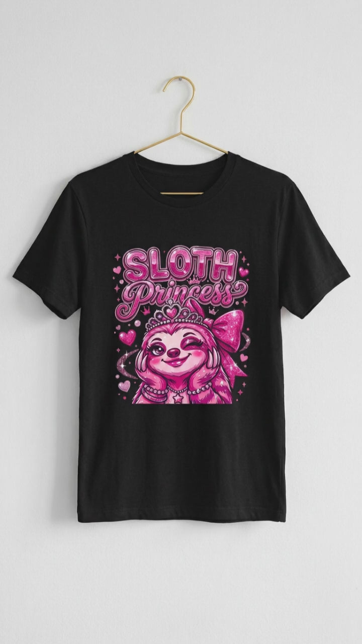 SLOTH PRINCESS TEE 👑💗