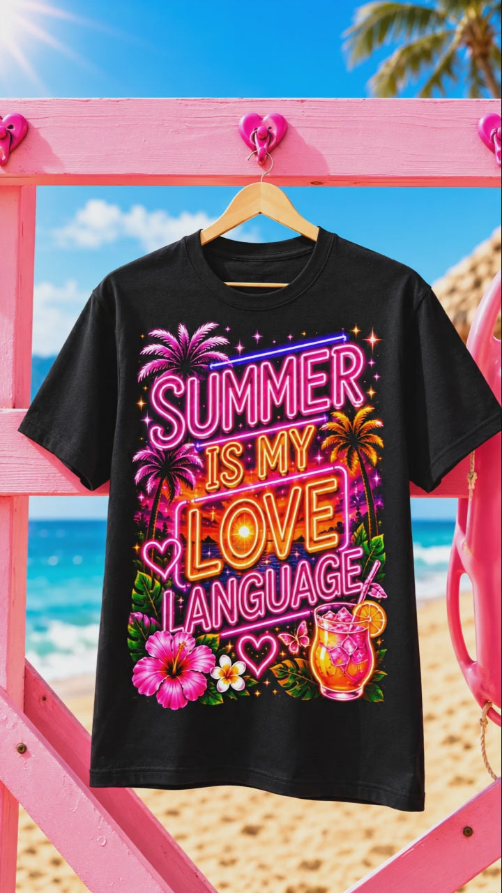 Summer Is My Love Language Tee